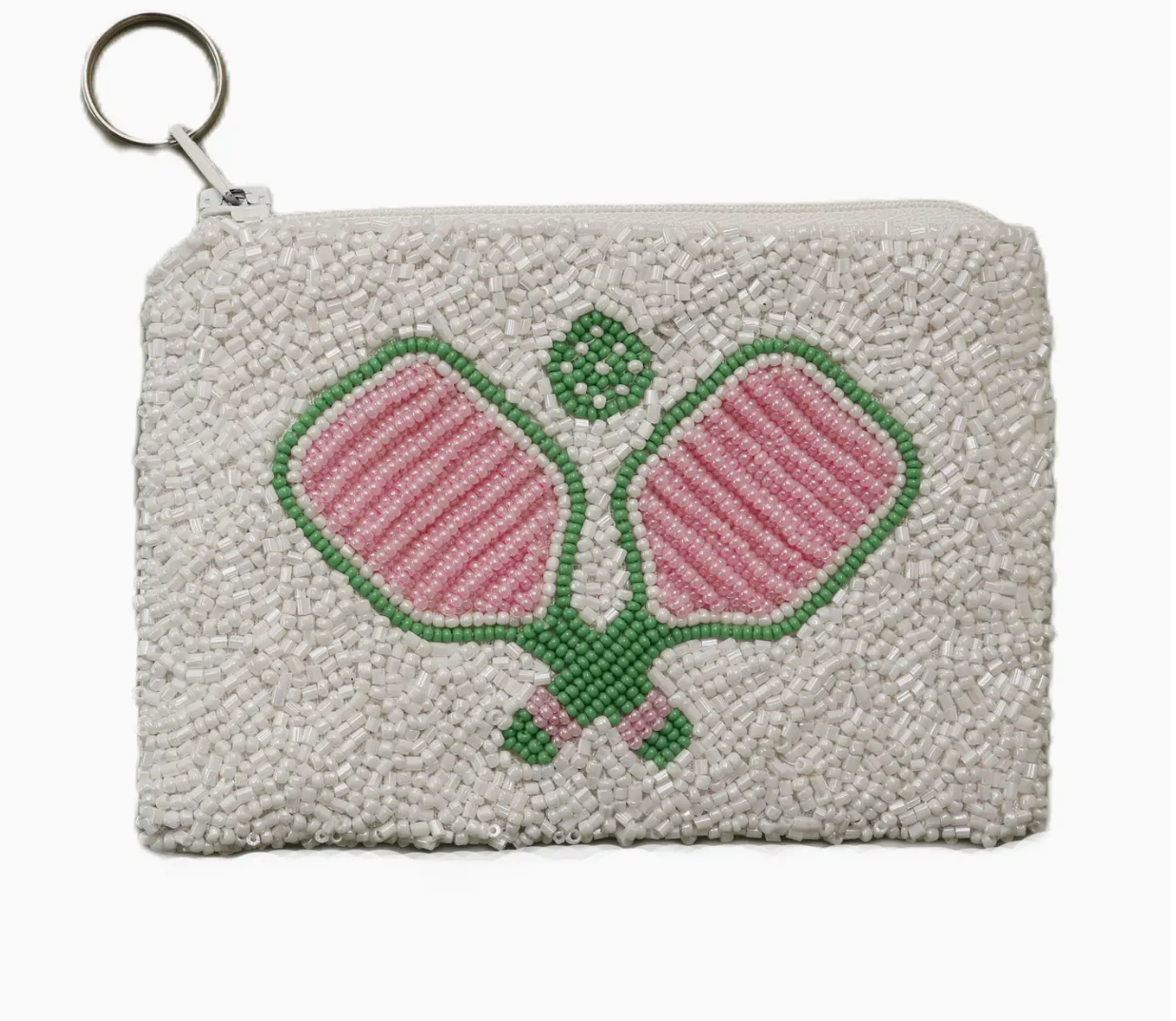 Tiana Designs 'Pickleball' Beaded Coin Purse