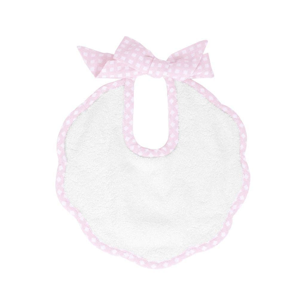 Louelle Scalloped Baby Bib