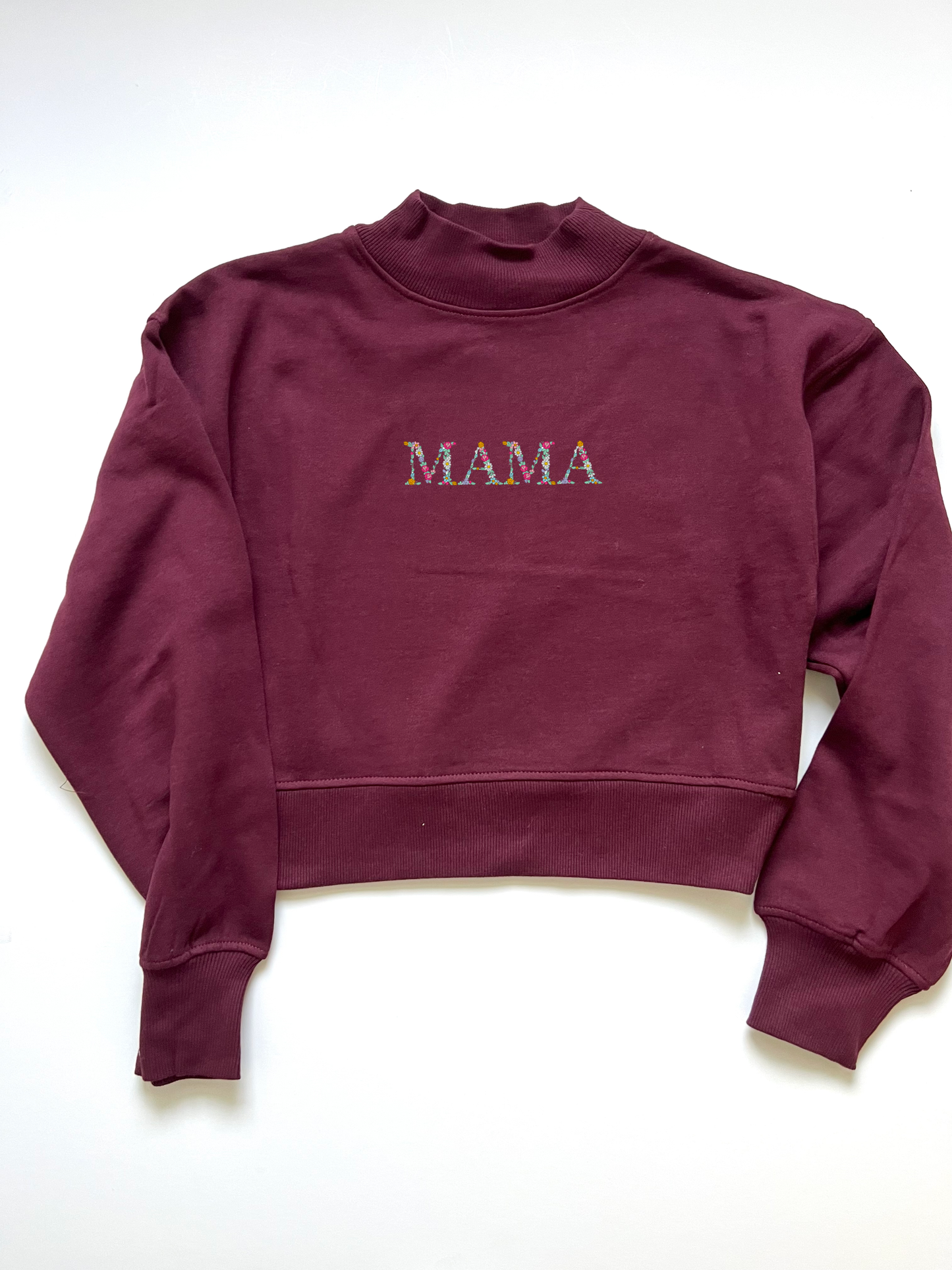 Women's Mock Neck Sweatshirt