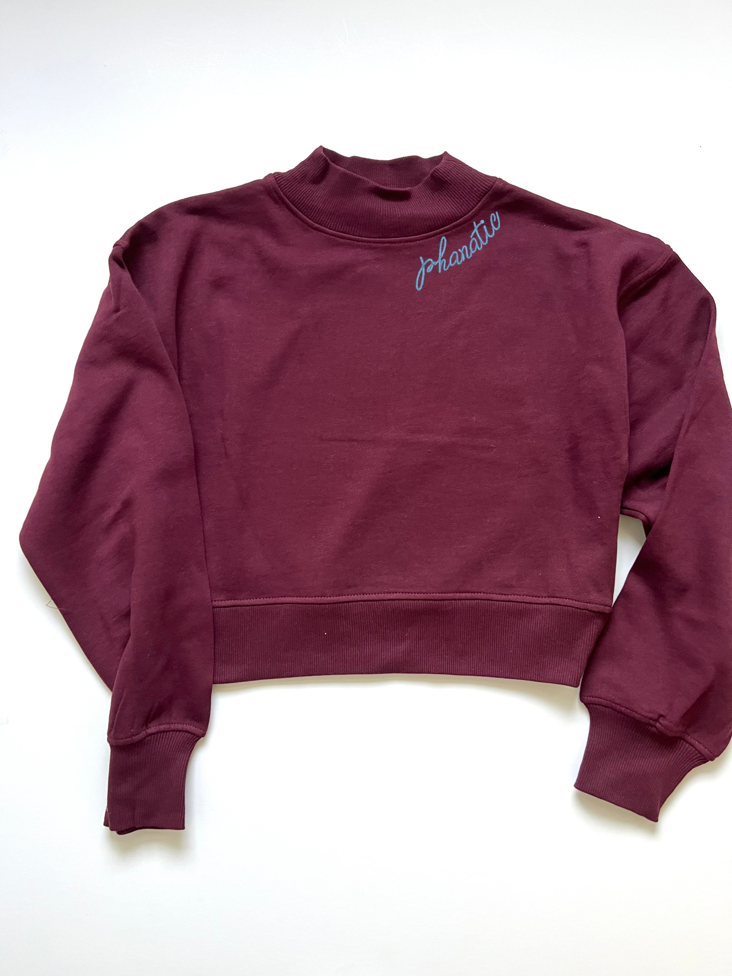 Women's Mock Neck Sweatshirt