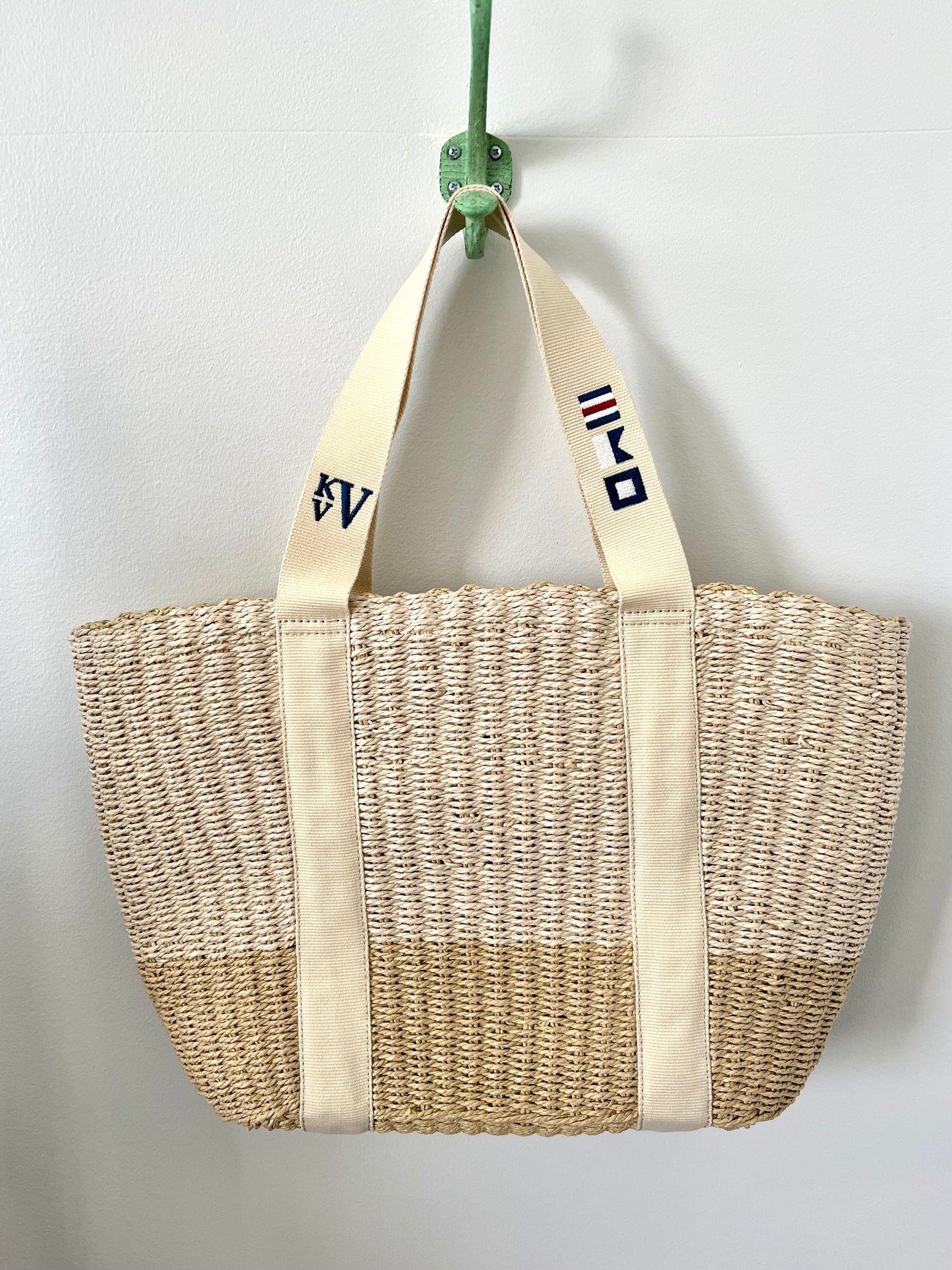 Straw Travel Tote Bag