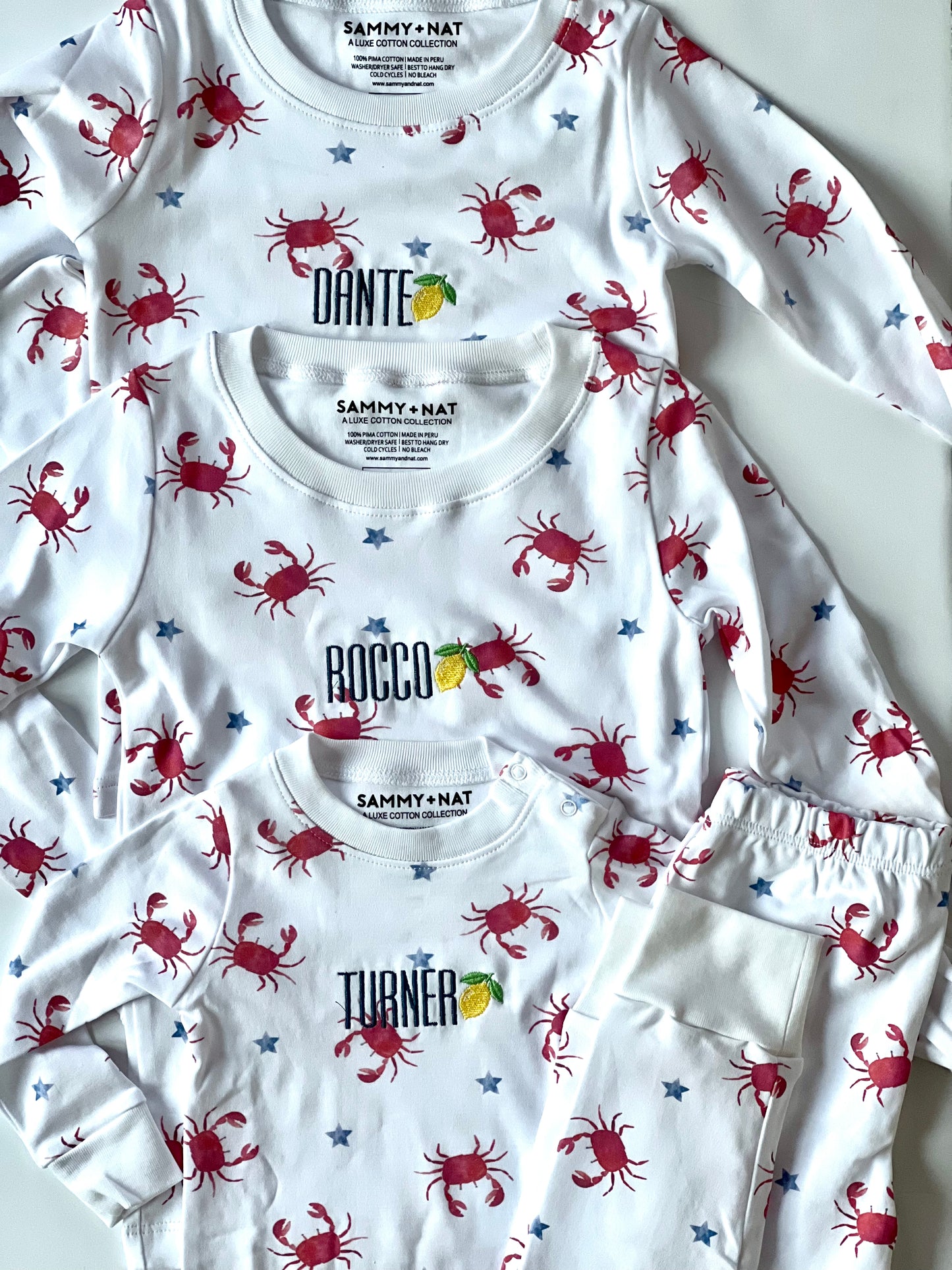 Snappy Crab Kids' PJs