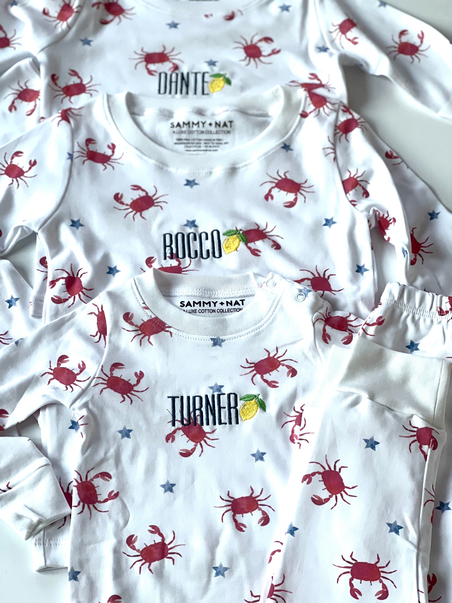 Snappy Crab Kids' PJs