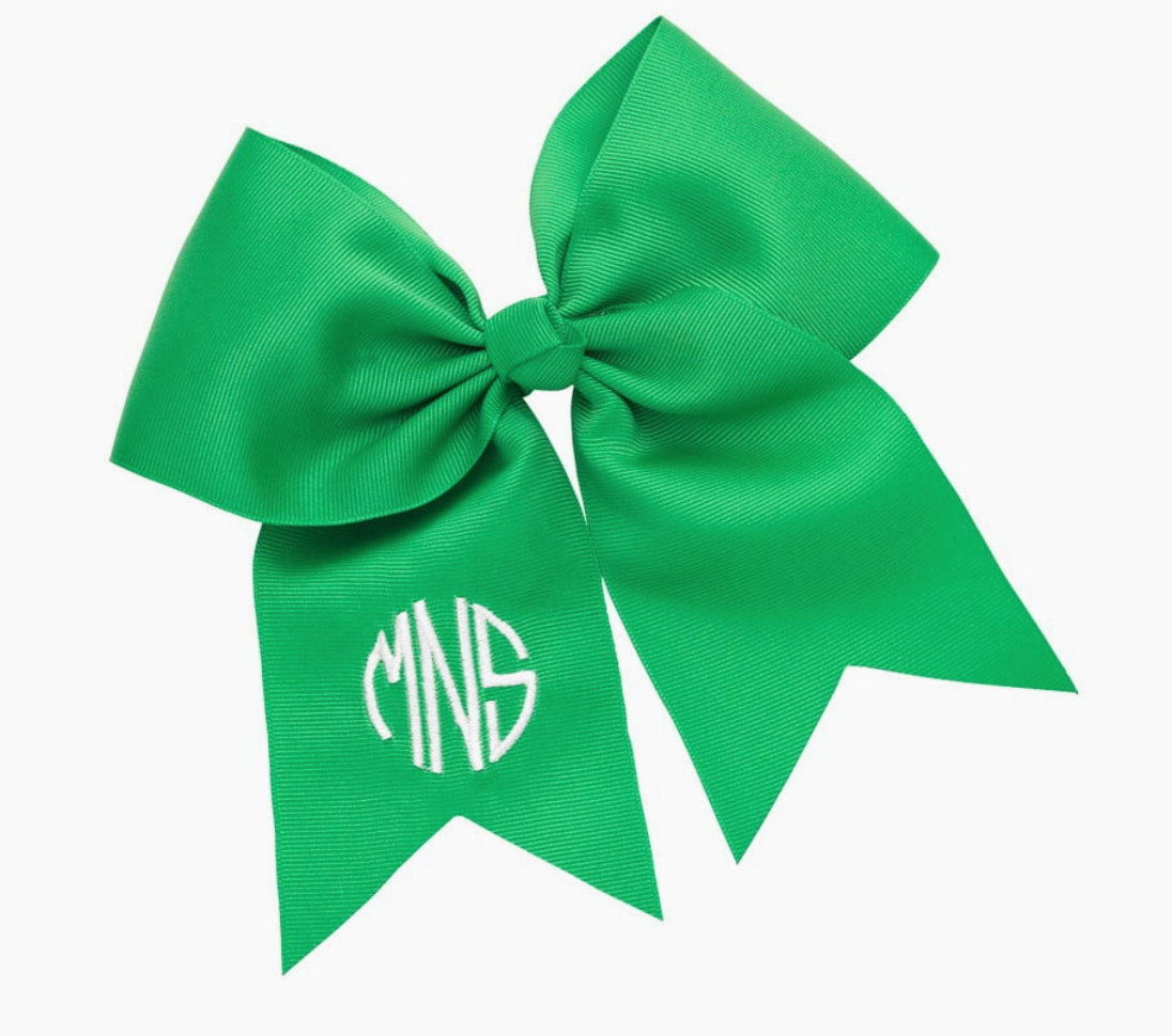 Monogrammed Big Bow