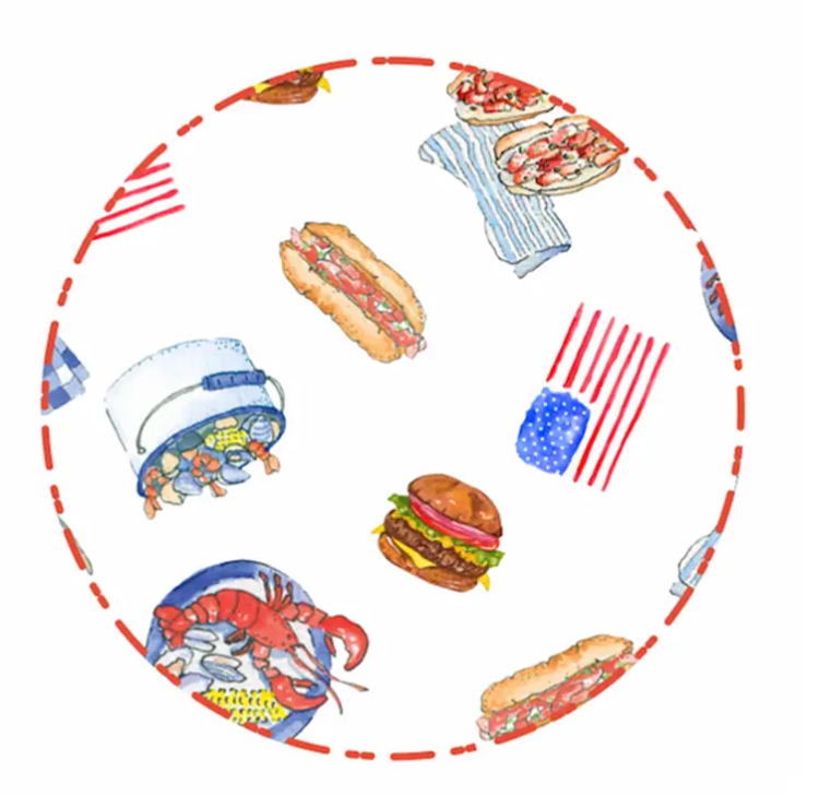 American BBQ Kids' PJs