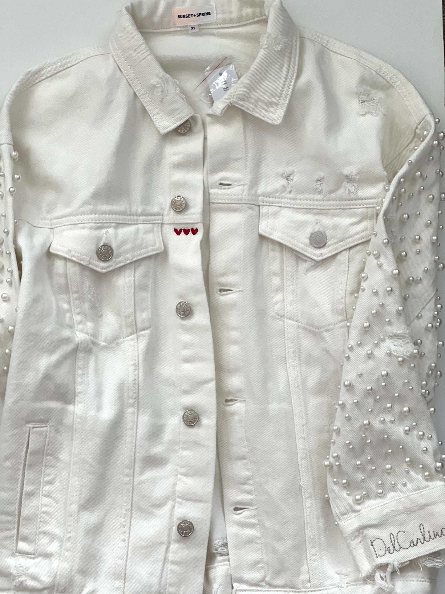 Women's Embellished Denim Jacket