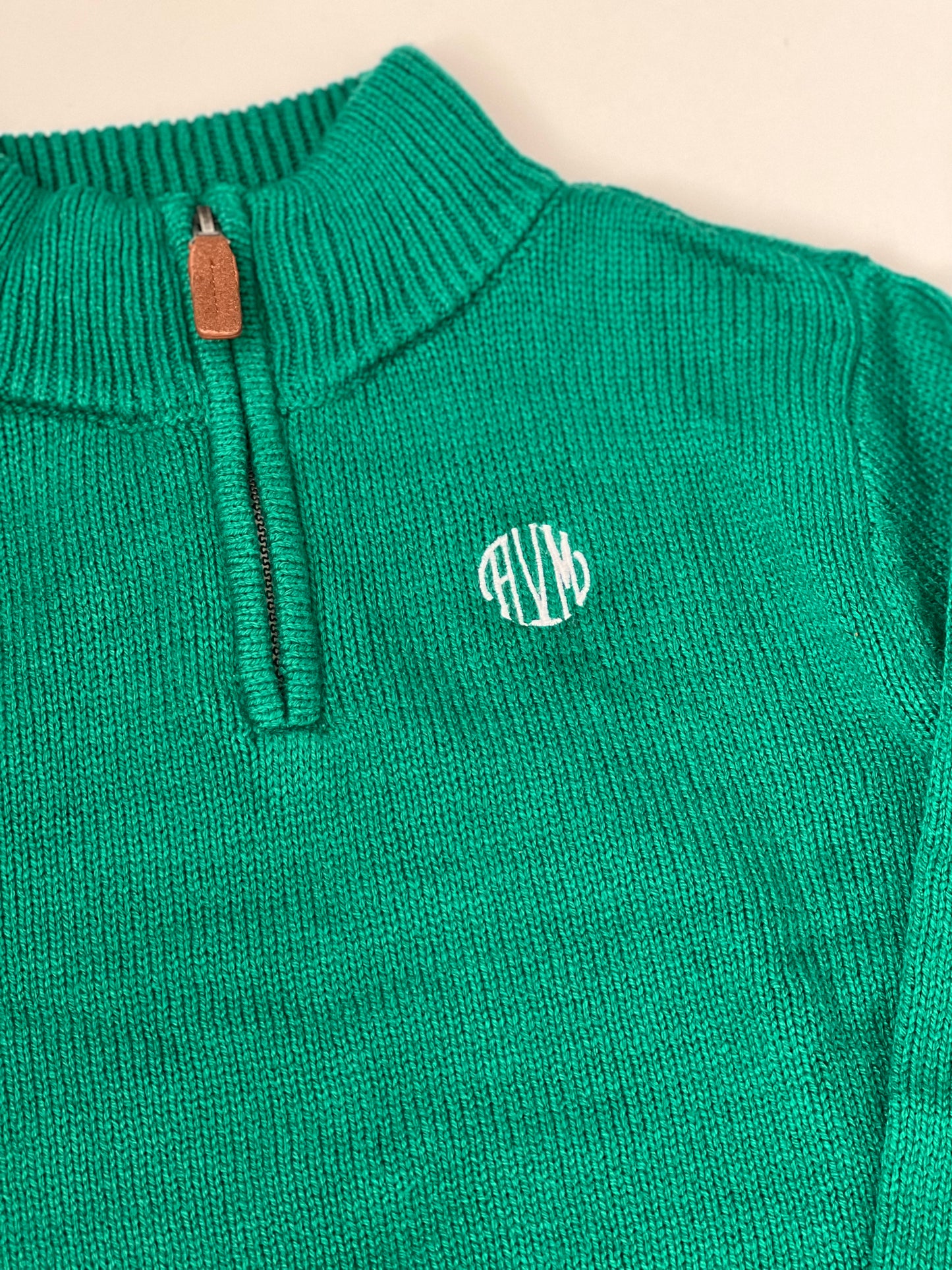 Boys' Quarter Zip Sweater