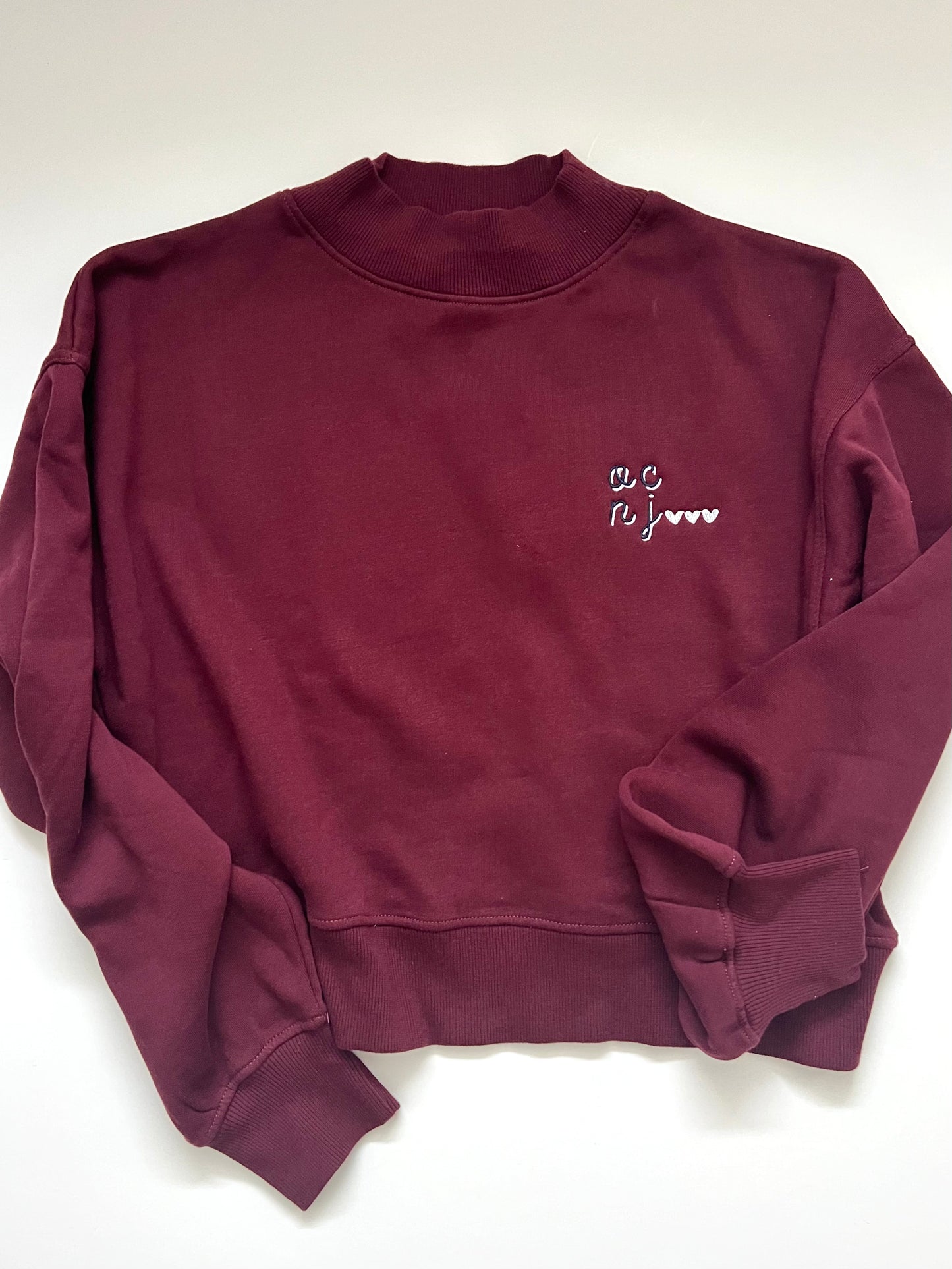 Women's Mock Neck Sweatshirt
