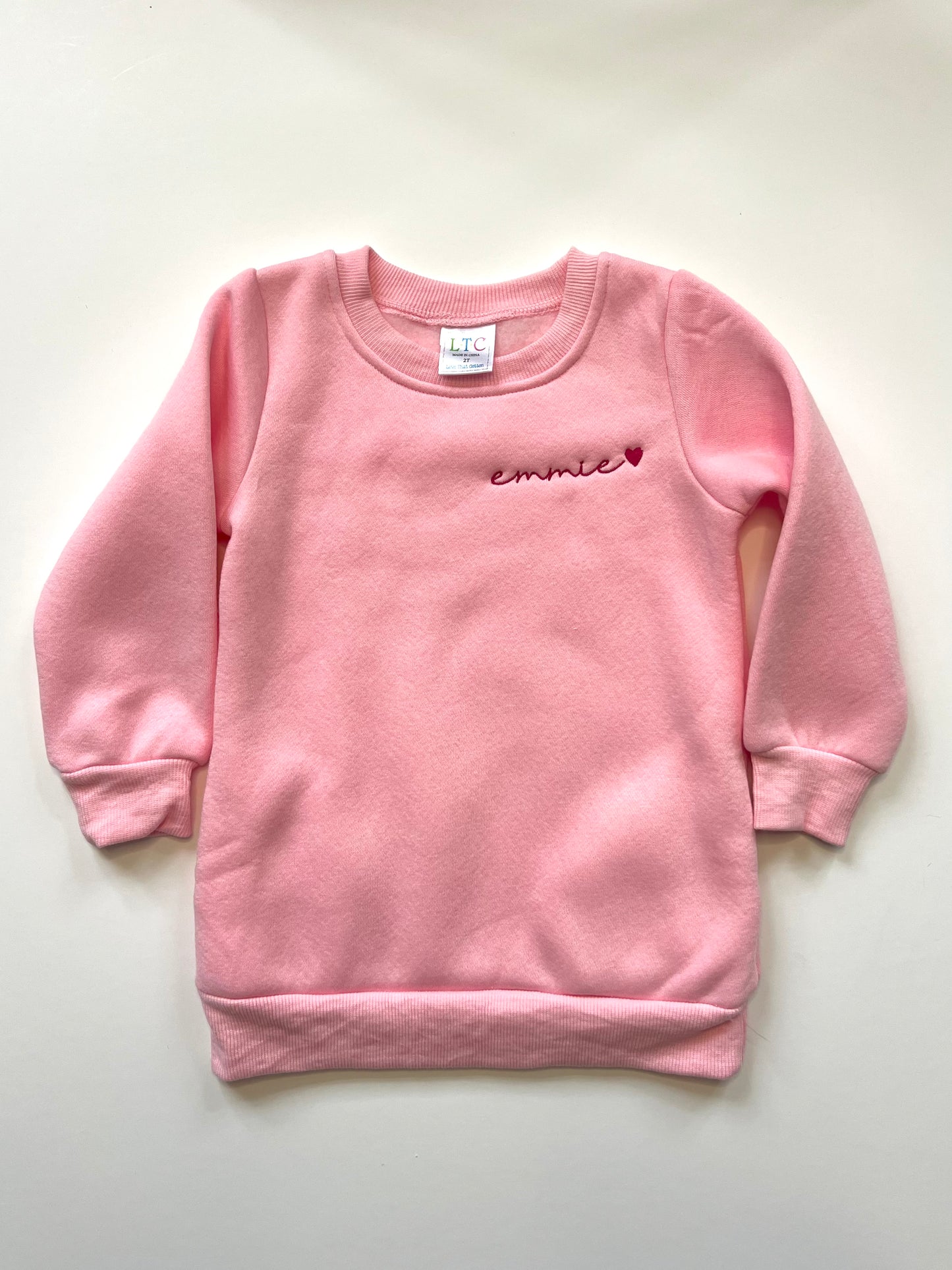 Toddler & Kids' Round Neck Sweatshirt