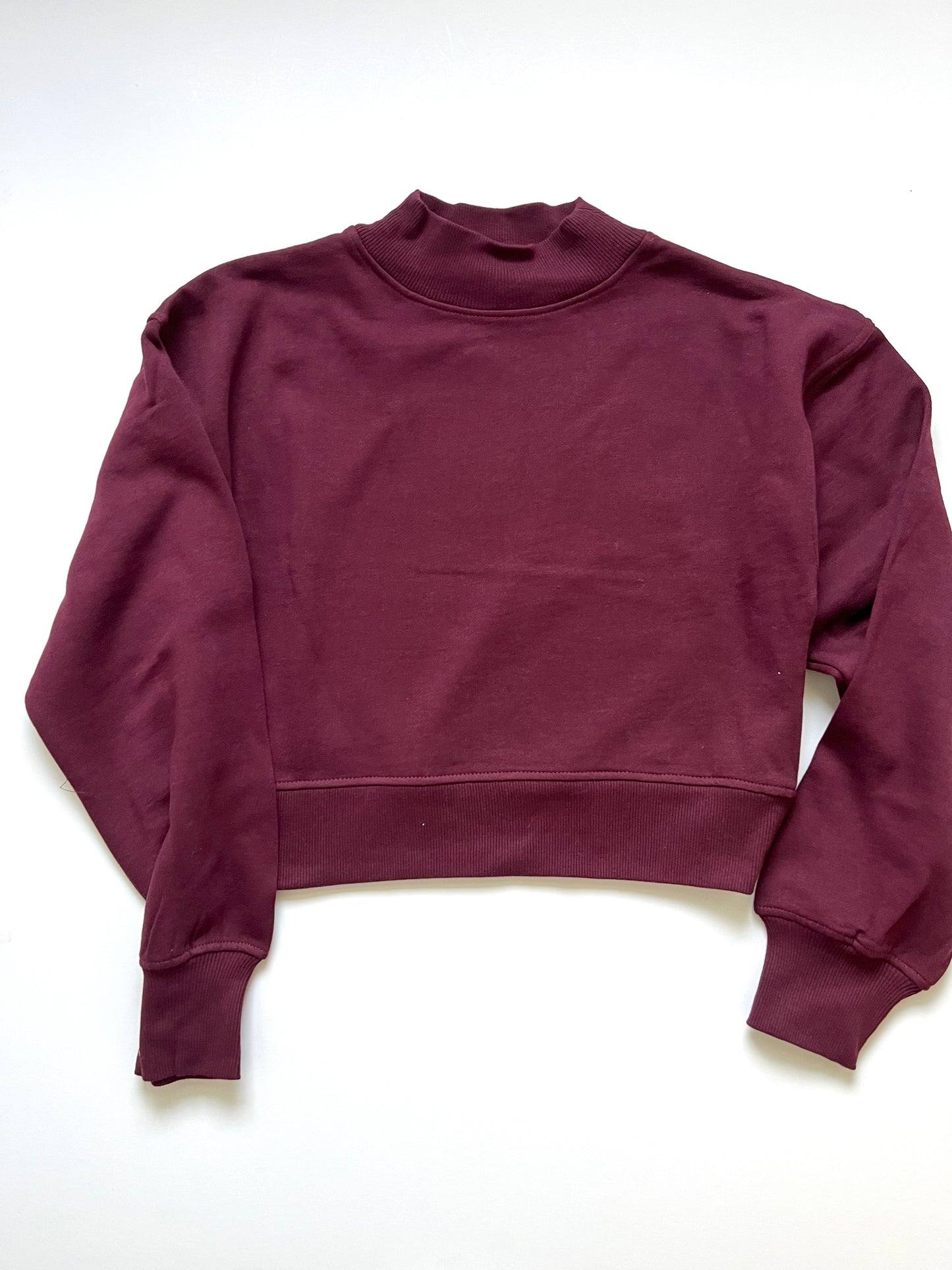 Women's Mock Neck Sweatshirt