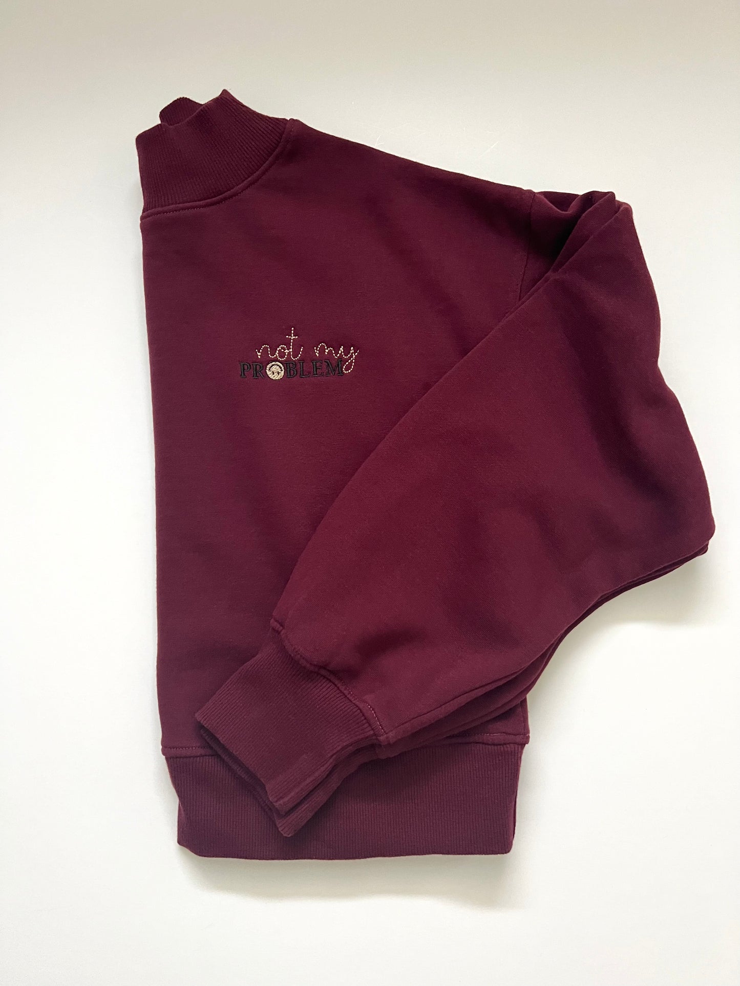 Women's Mock Neck Sweatshirt