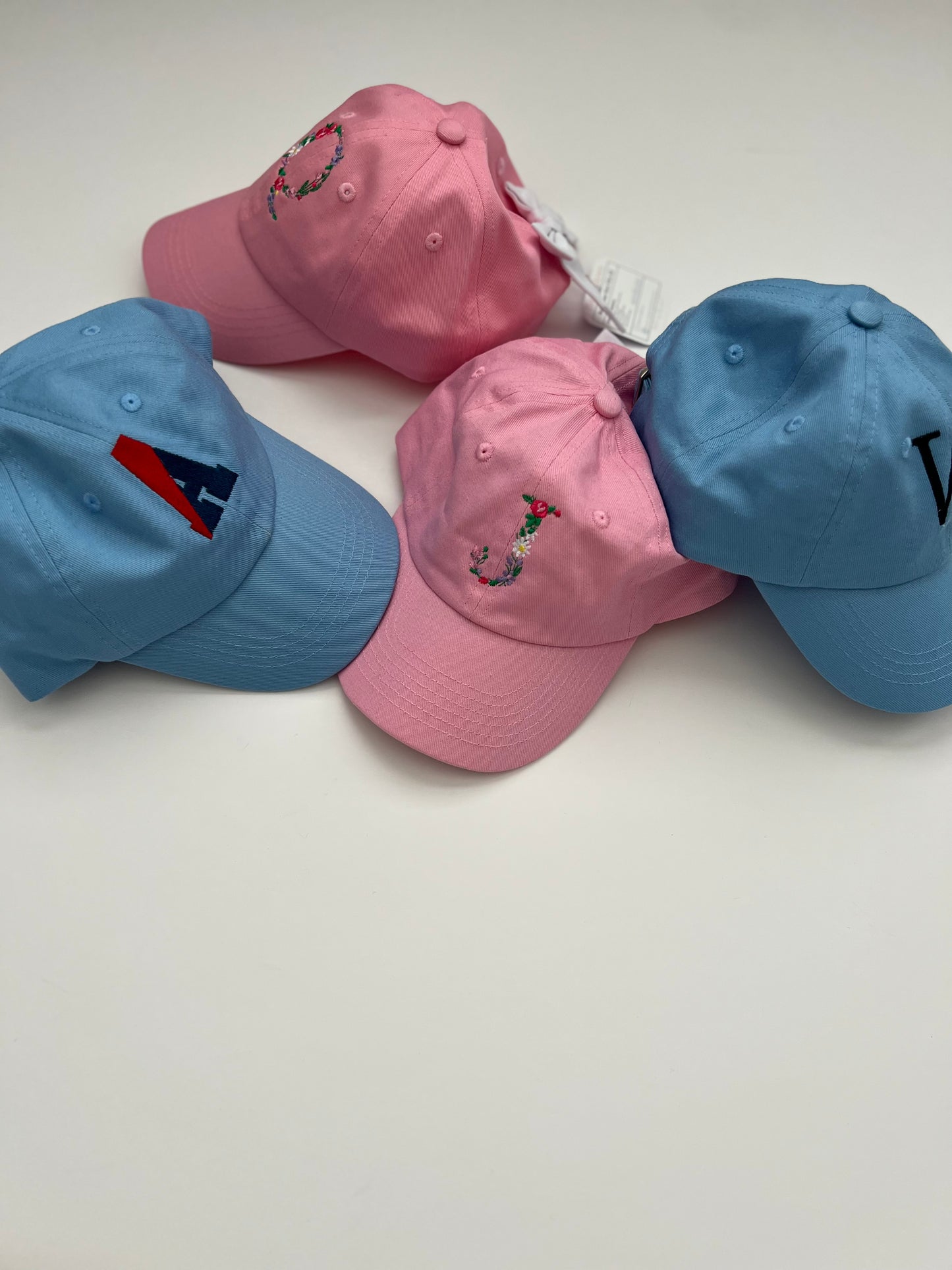 Bits and Bows Baseball Hats