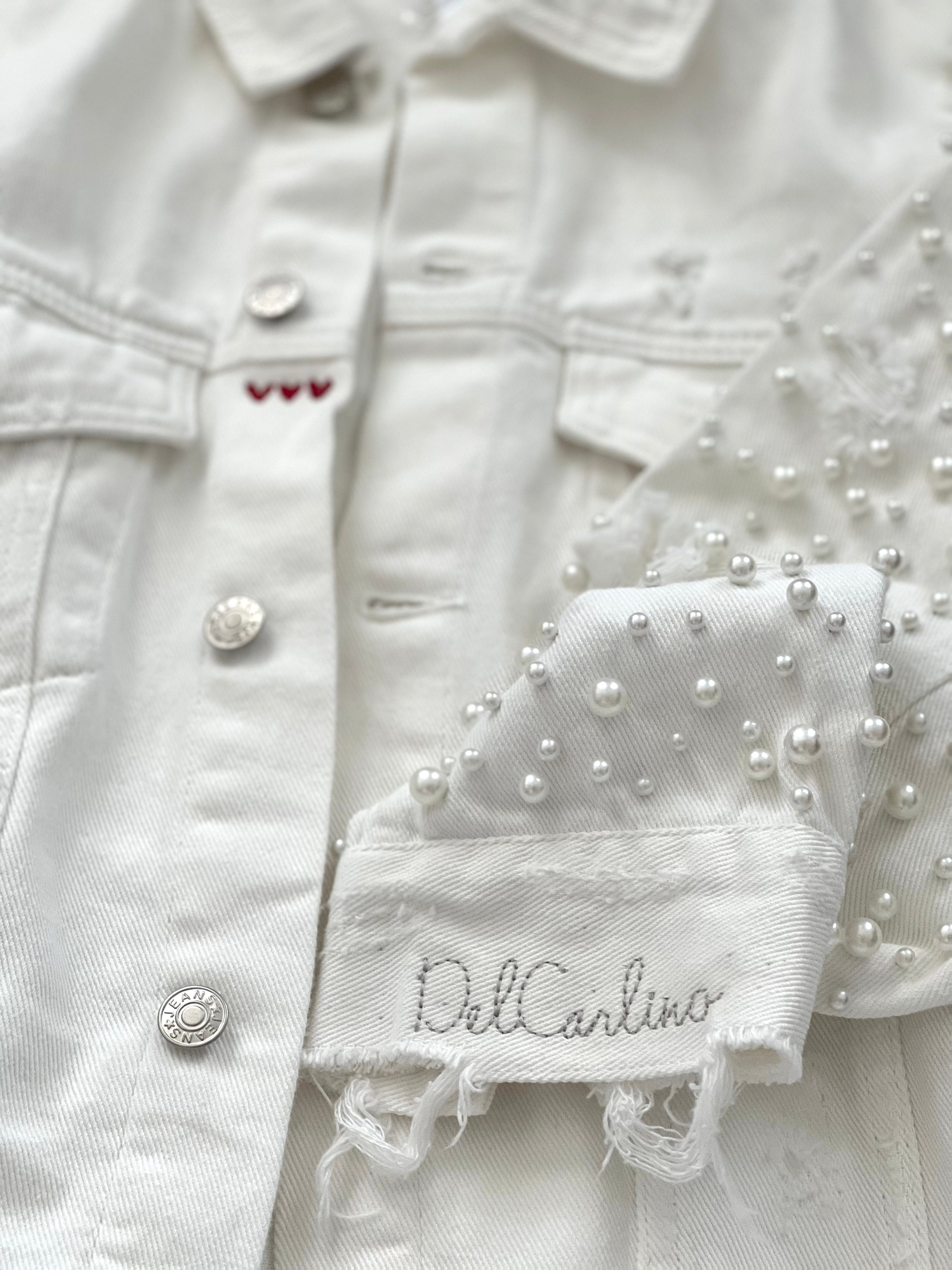 Women s Embellished Denim Jacket PAC Trade Embroidery