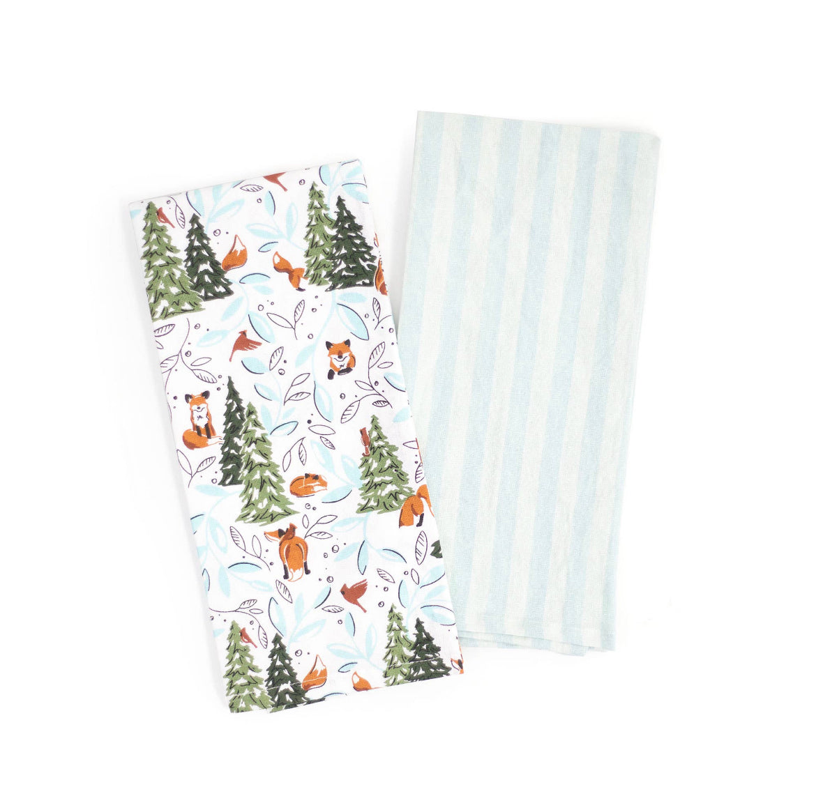 Set of 2 Winter Kitchen Towels
