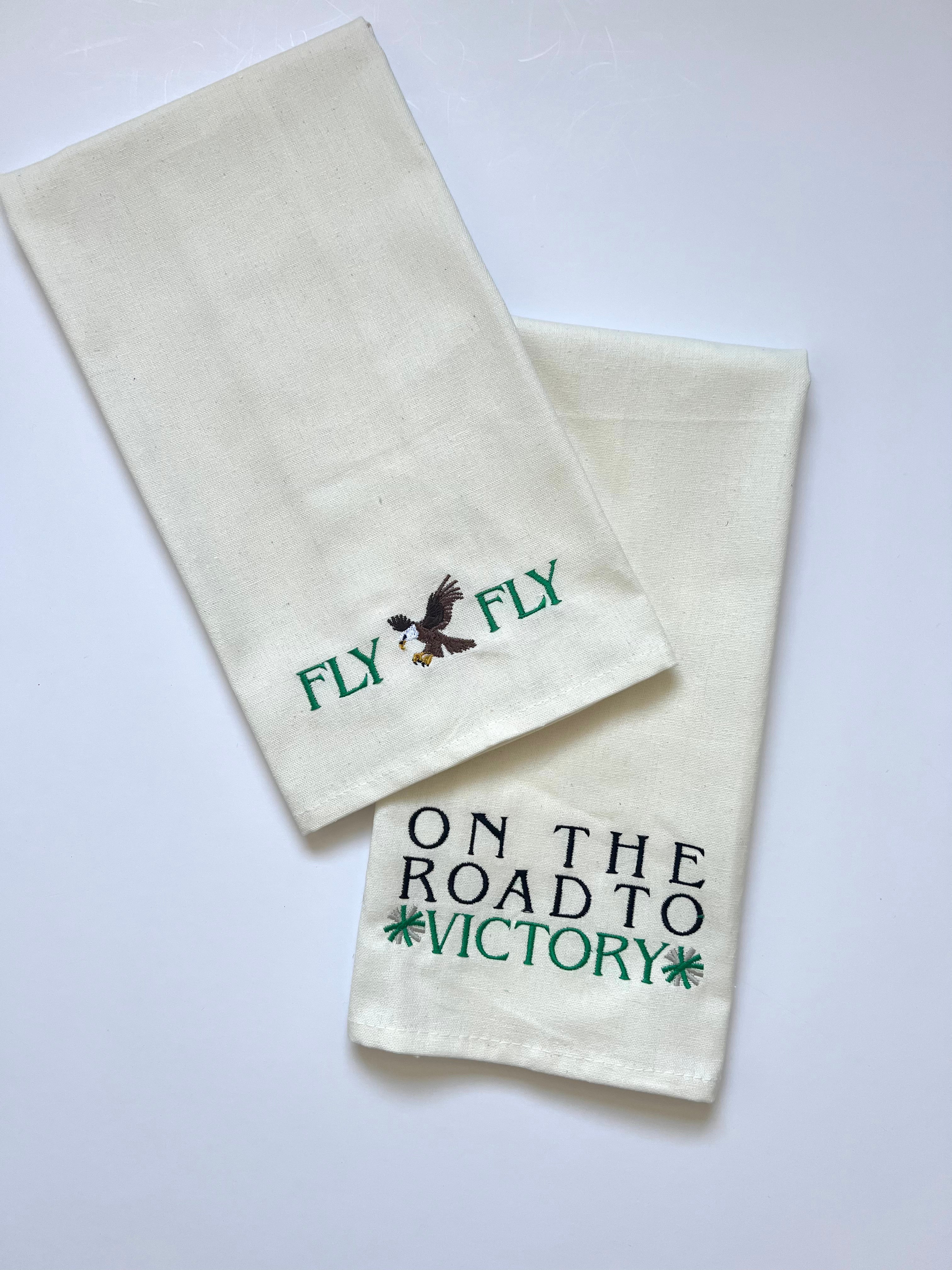 Embroidered Tea Towels (set of 2)