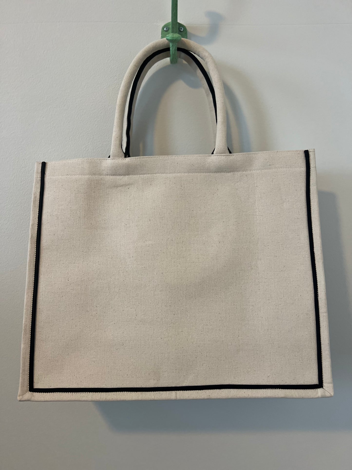 Tiana Designs Palm Leaf Beaded Tote
