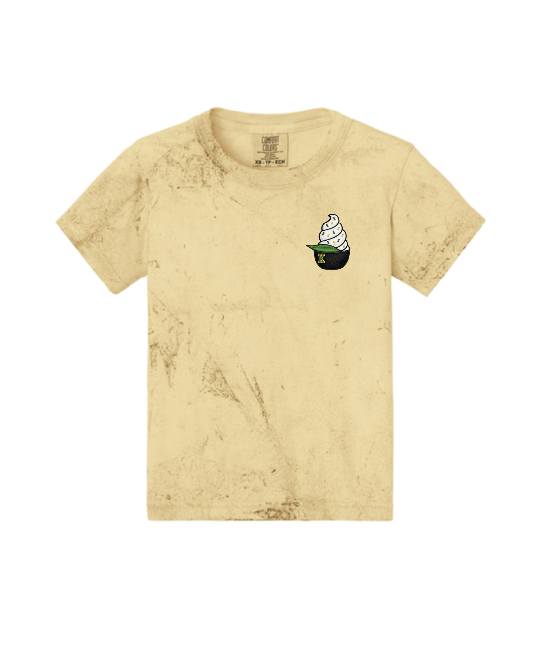 Kimberton Youth Acid Wash Crewneck T-shirt