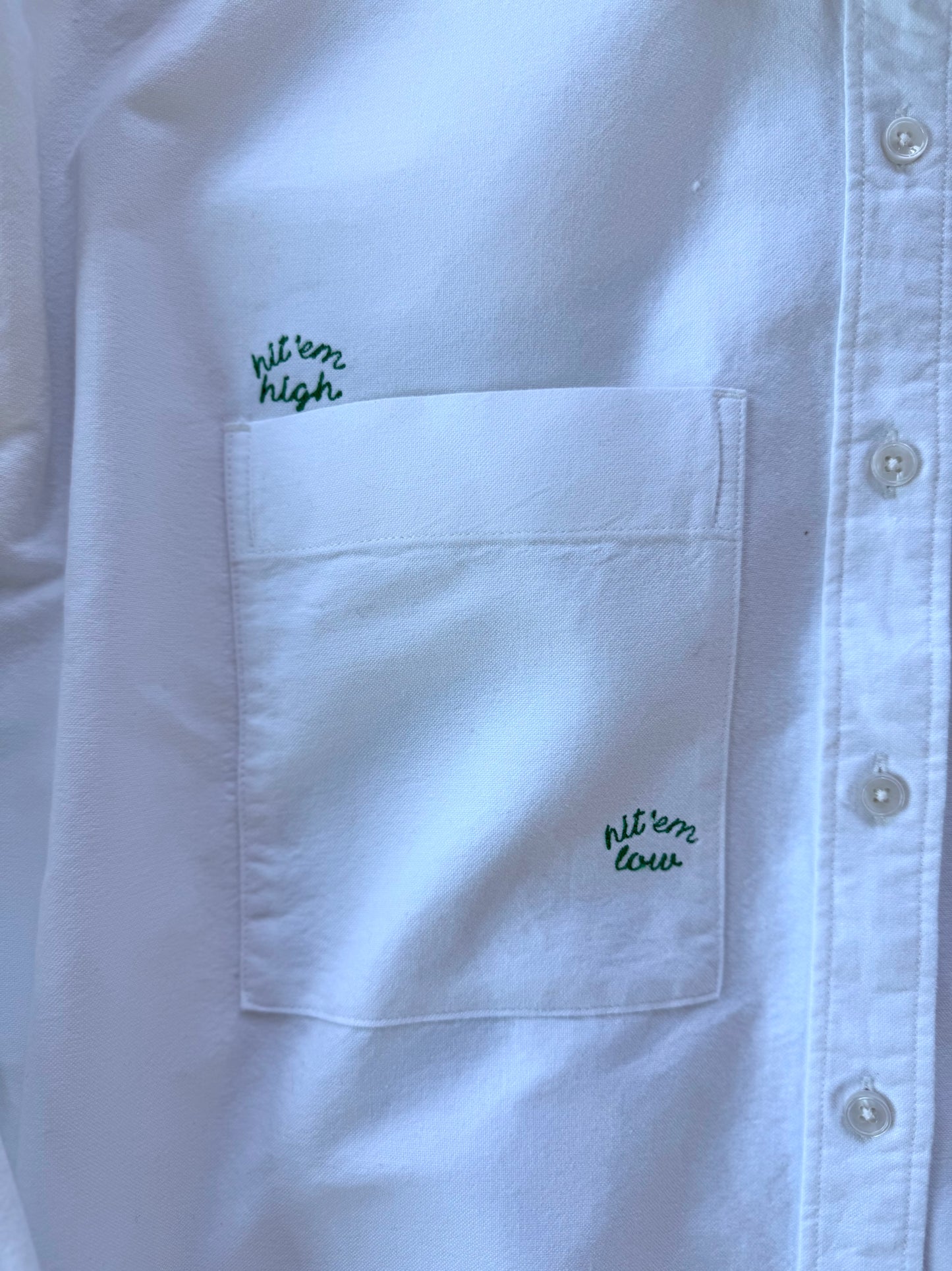 Women's M.I.Y.O. 'Go Birds' Motif Button Down