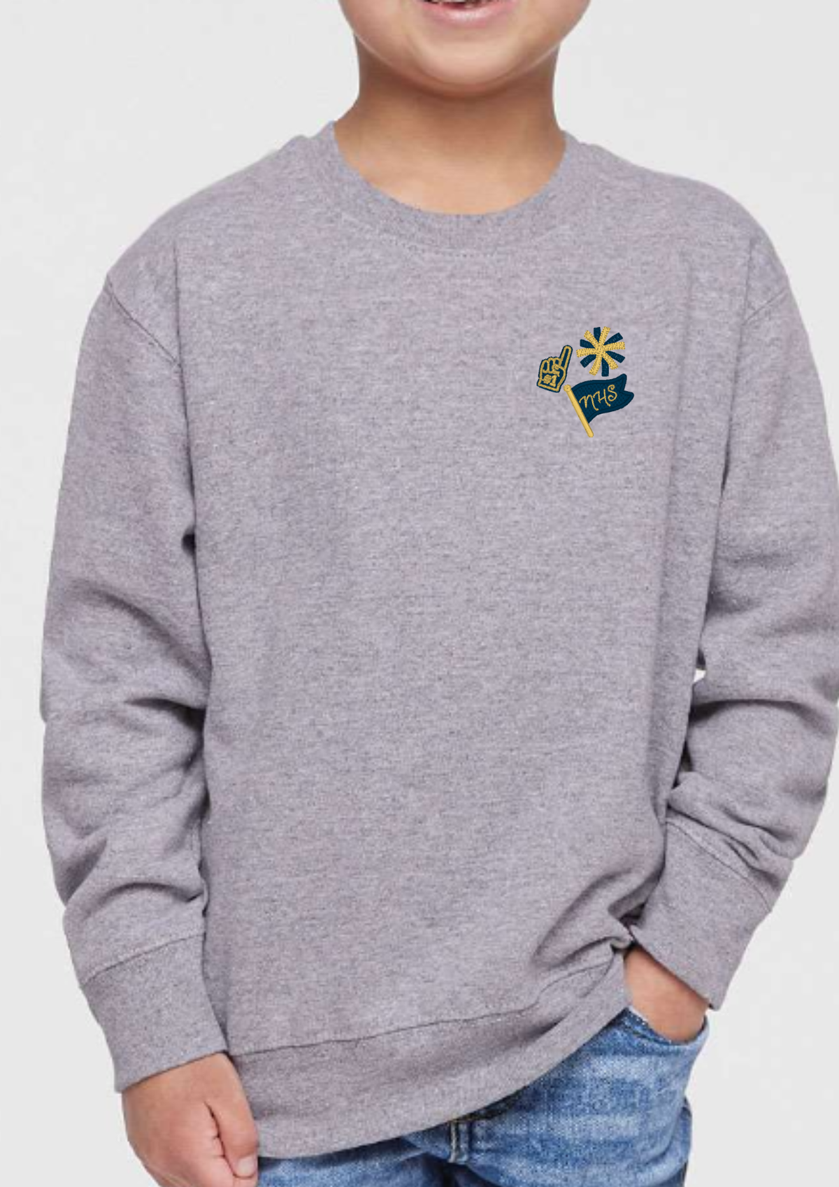 NHS Toddler & Little Kid Crew Neck Sweatshirt