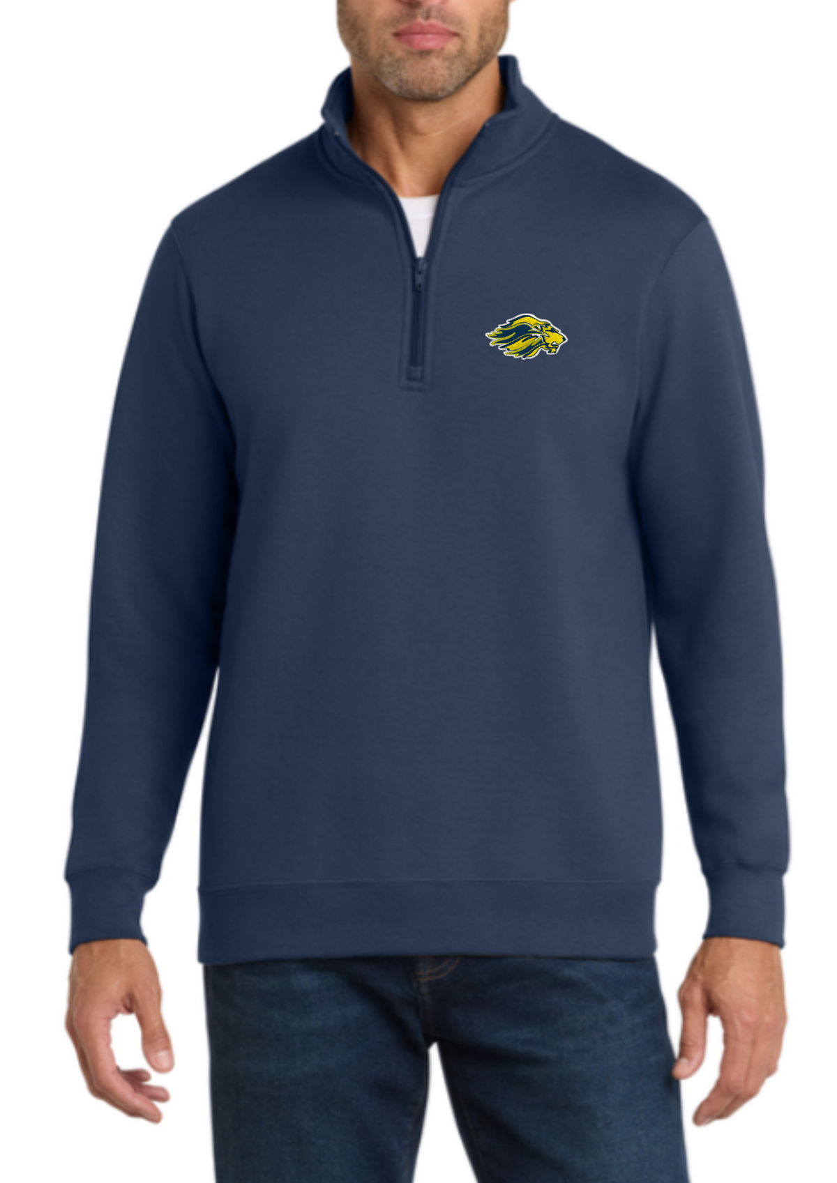 NHS Men's Quarter Zip Sweatshirt