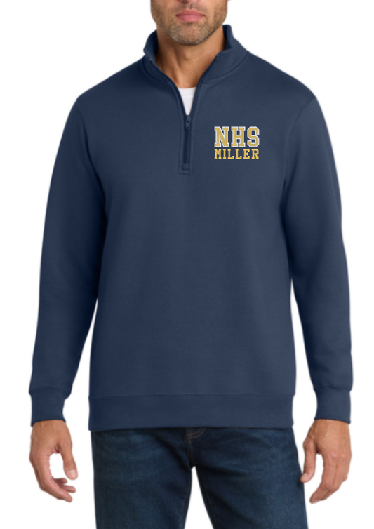 NHS Men's Quarter Zip Sweatshirt