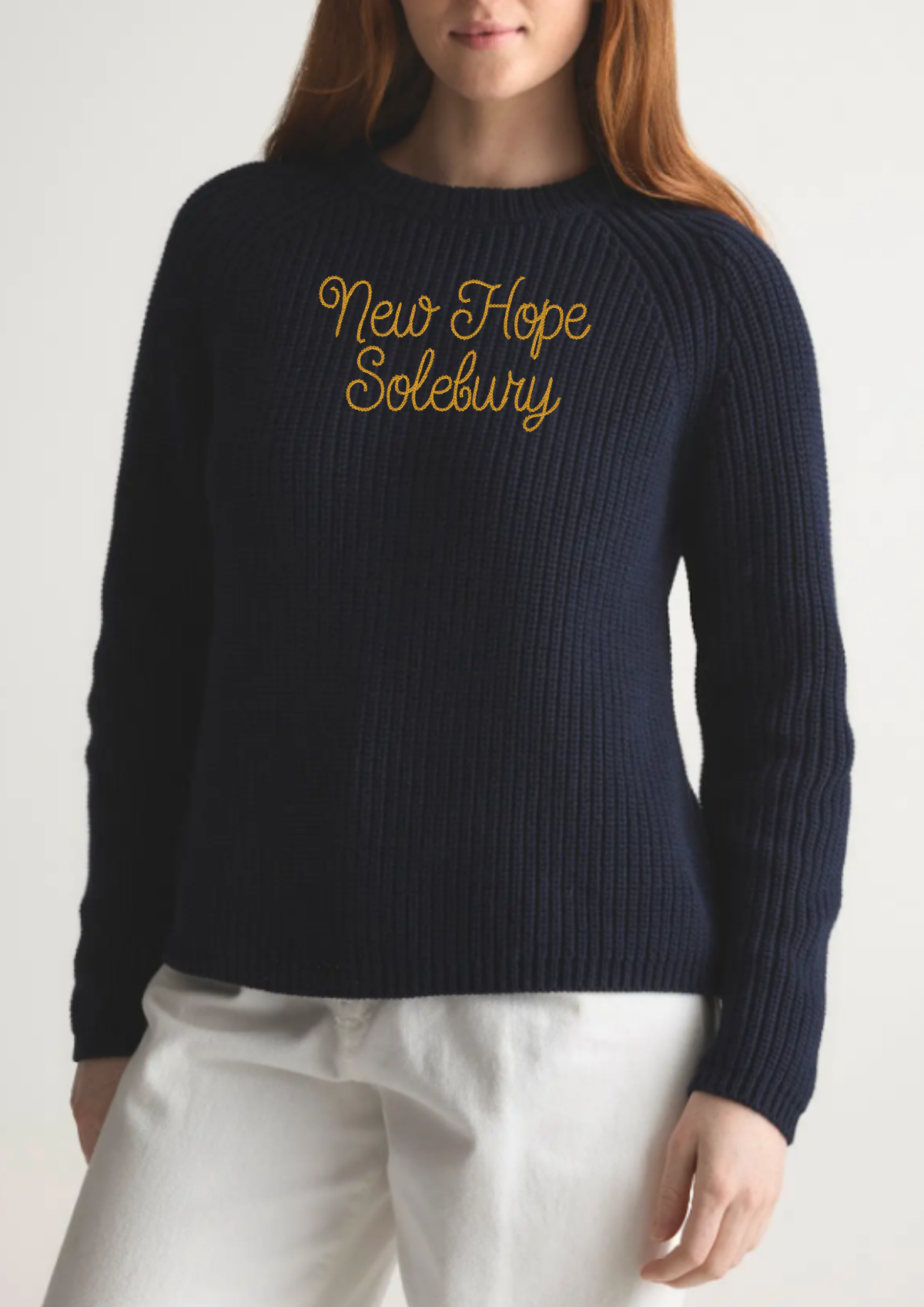 NHS Women's Oxford Chunky Knit Sweater