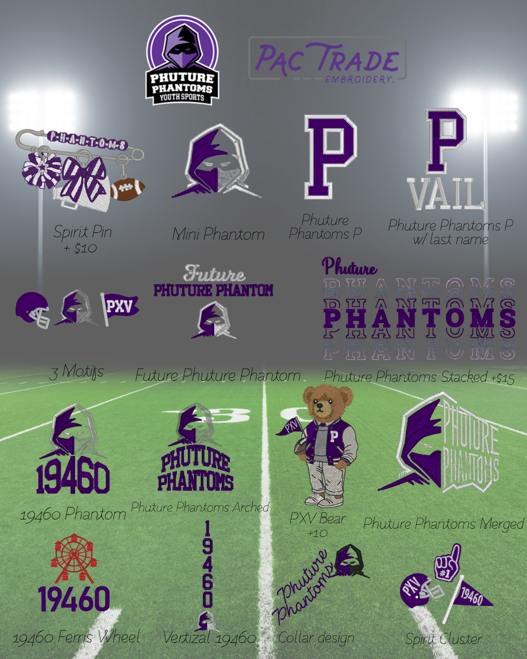 Phuture Phantoms Stadium Fleece Blanket