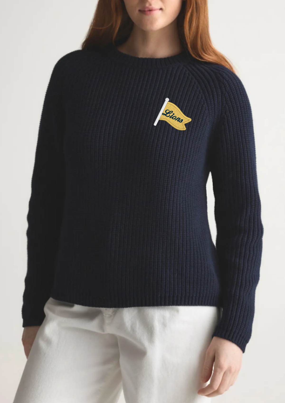 NHS Women's Oxford Chunky Knit Sweater