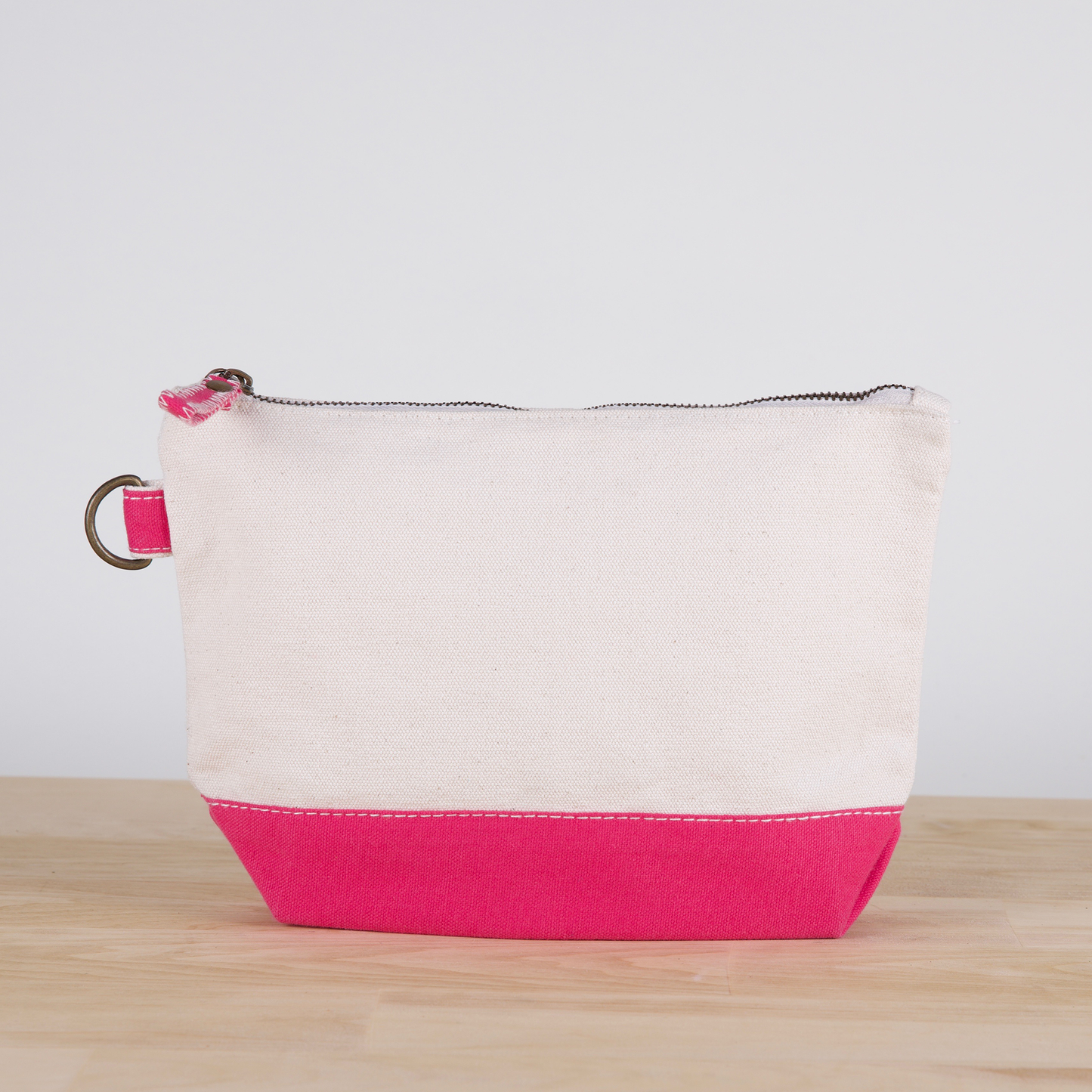 ShoreBags - All In Zip Top Pouch: Navy / No Monogram