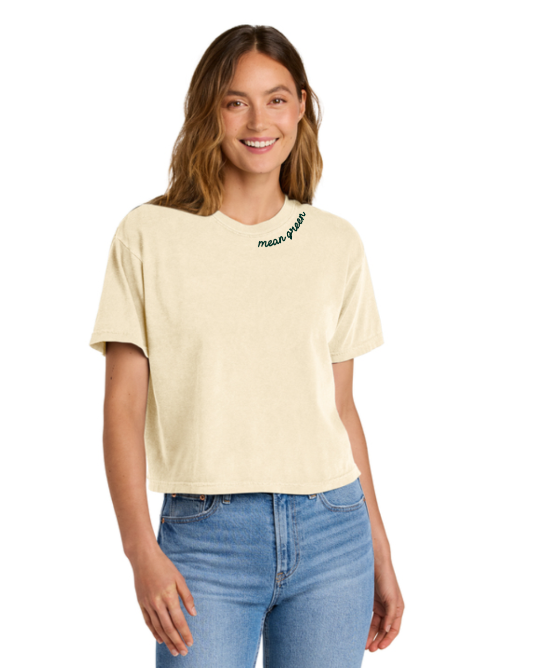 Kimberton Crew Neck Crop-ish Tee