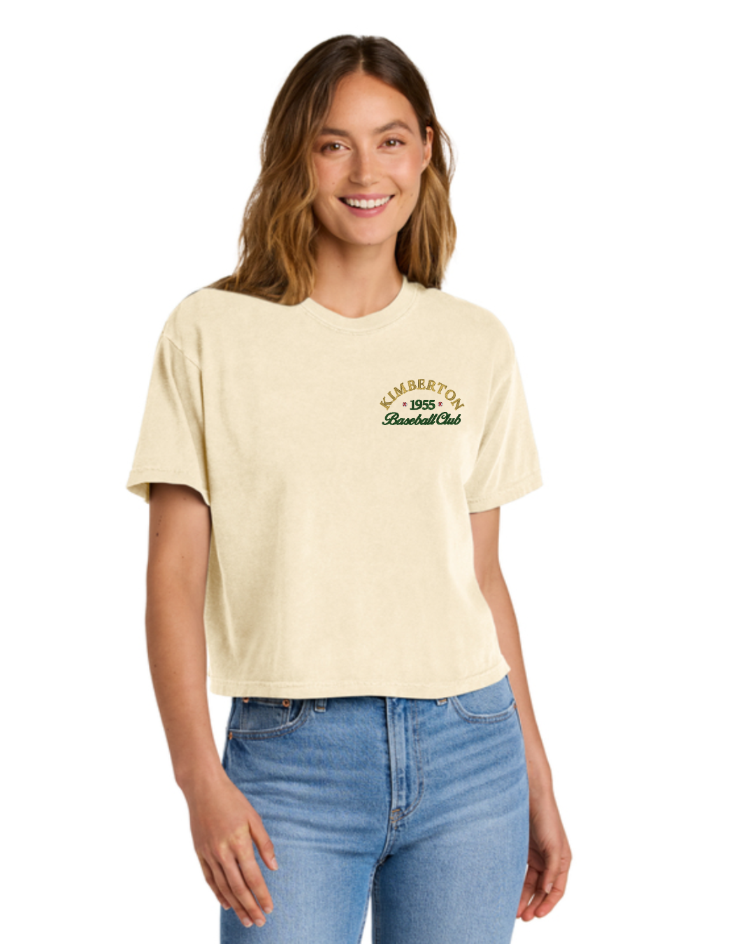 Kimberton Crew Neck Crop-ish Tee