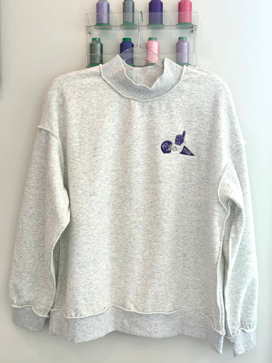 Phuture Phantoms Women's Mock Neck Sweatshirt