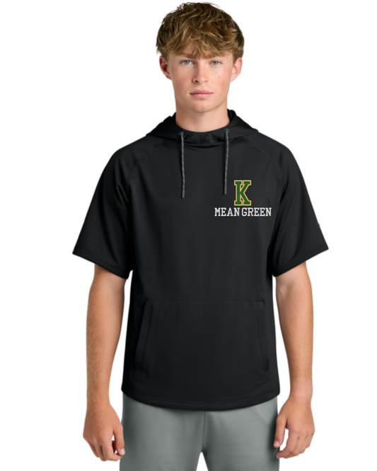Kimberton Performance Fleece Short Sleeve Hooded Pullover