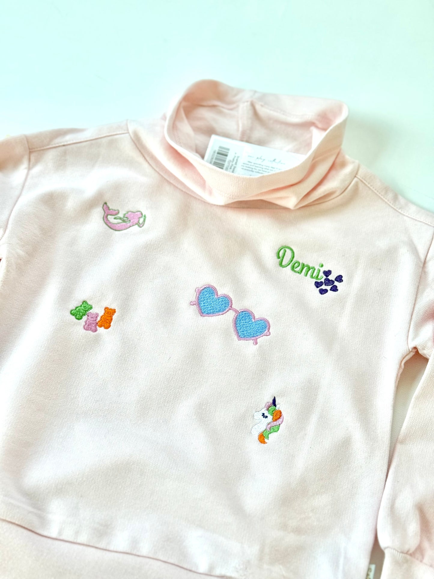 Sammy + Nat Funnel Neck Girl’s Sweatshirt