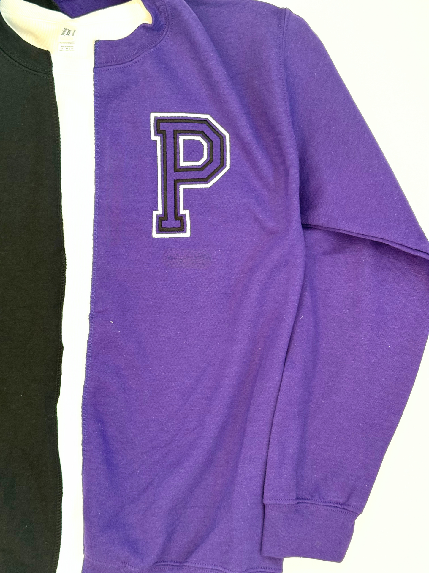 Phuture Phantoms Custom Split Colored Sweatshirt Cardigan