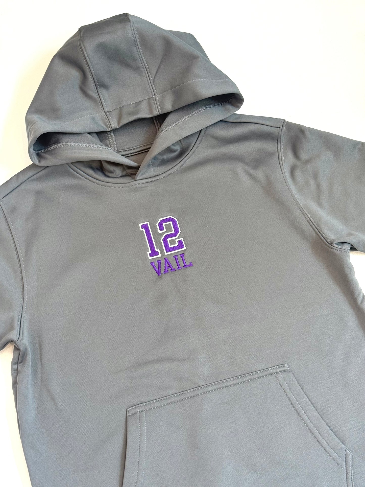 Phuture Phantoms Youth Sport-Wick® Fleece Short Sleeve Hooded Pullover