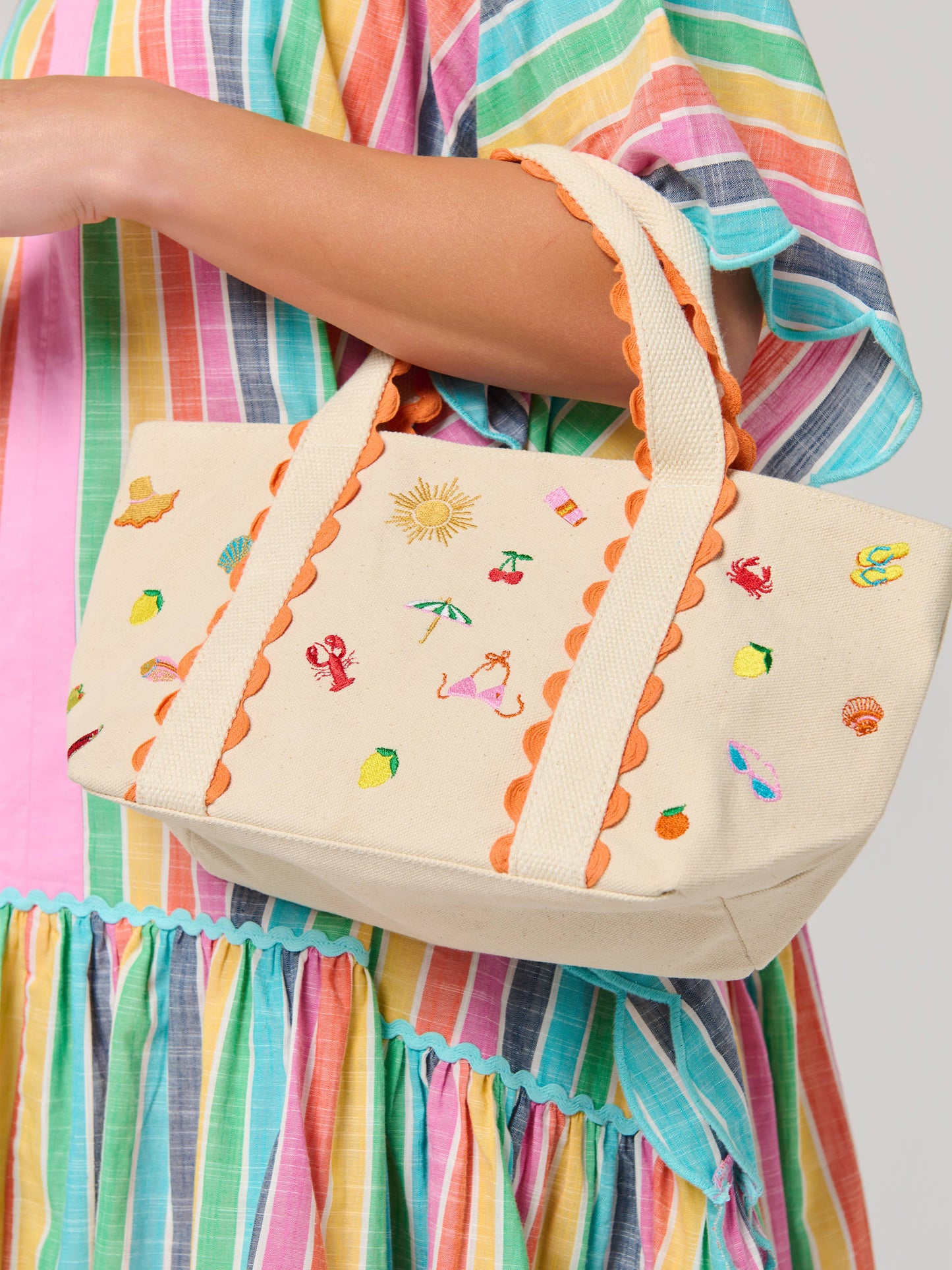 Summer Motifs Mini Tote