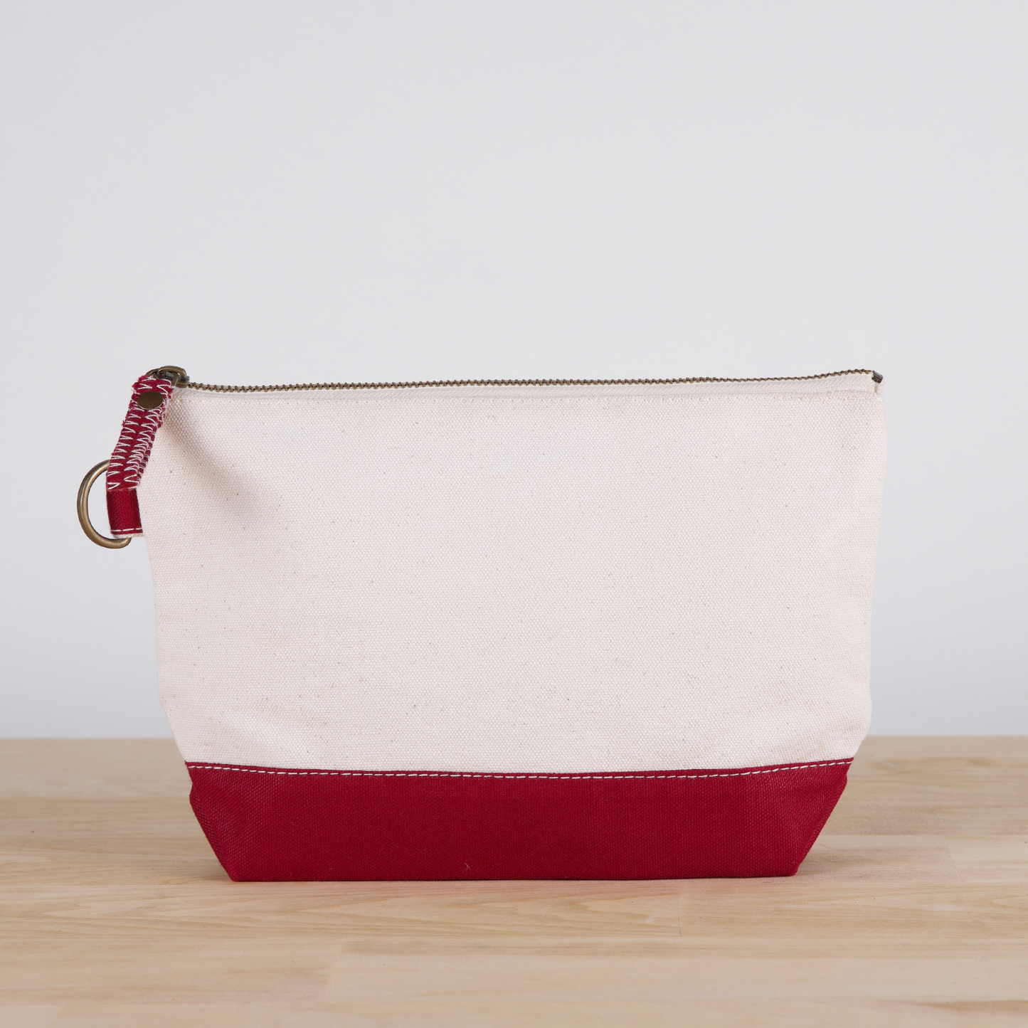 ShoreBags - All In Zip Top Pouch: Navy / No Monogram