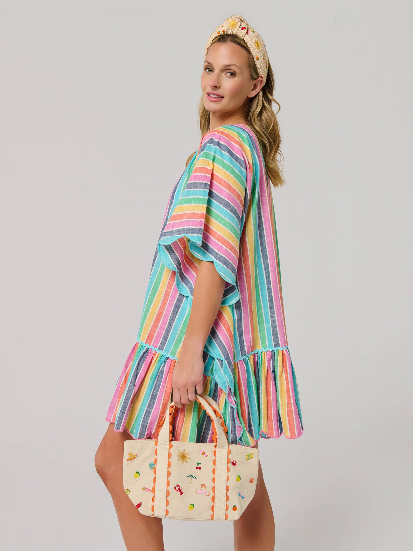 Summer Motifs Mini Tote
