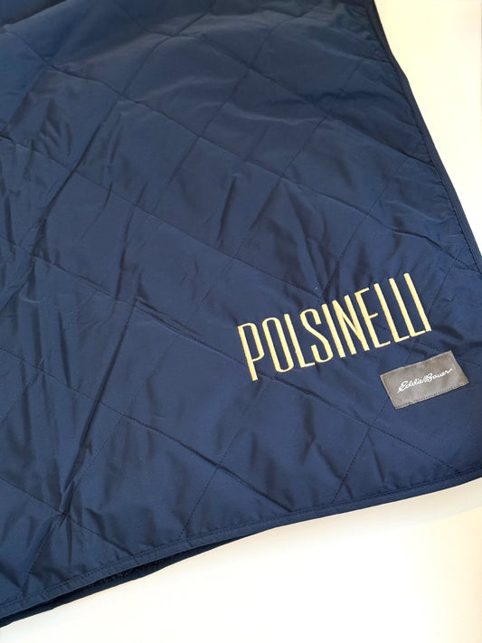 Eddie Bauer Outdoor Quilted Insulated Fleece Blanket