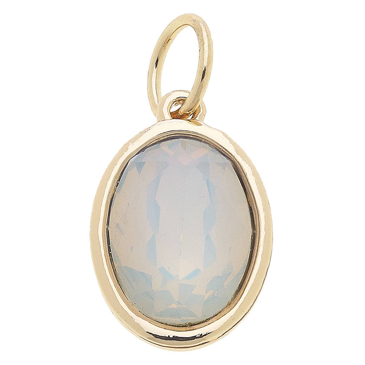 Canvas Style - Glass Birthstone Charm: May / Emerald