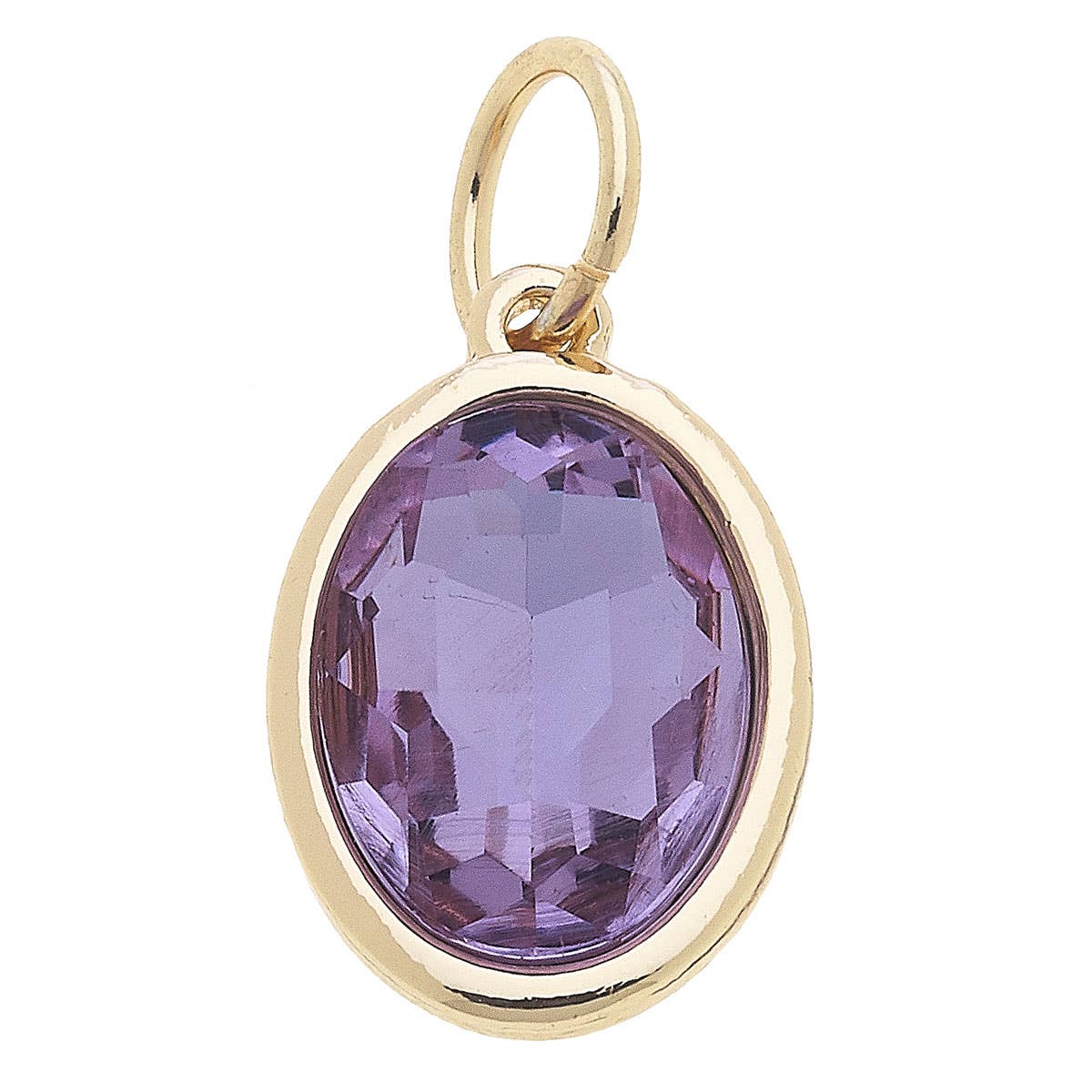 Canvas Style - Glass Birthstone Charm: May / Emerald