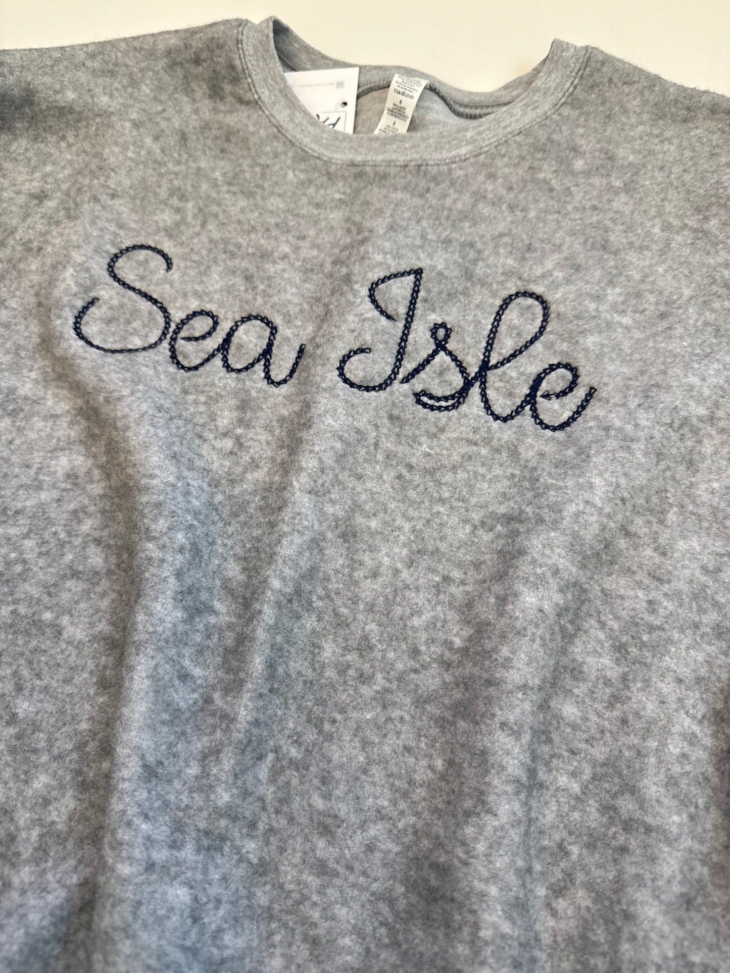 Adult 'Sea Isle' Softest Crewneck Sweatshirt