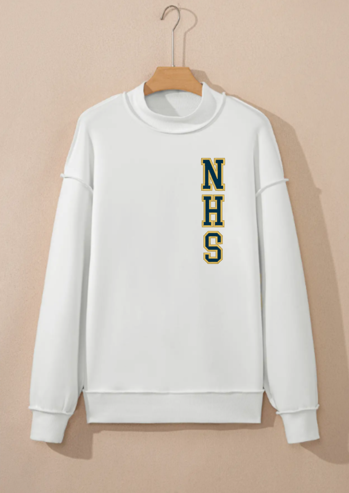 NHS Women's Mock Neck Sweatshirt