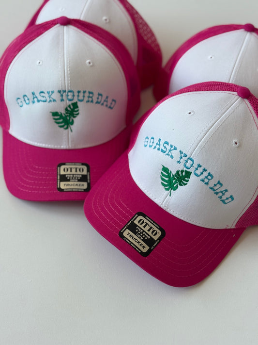 Structured 6 Panel Mid-Profile Trucker Hat