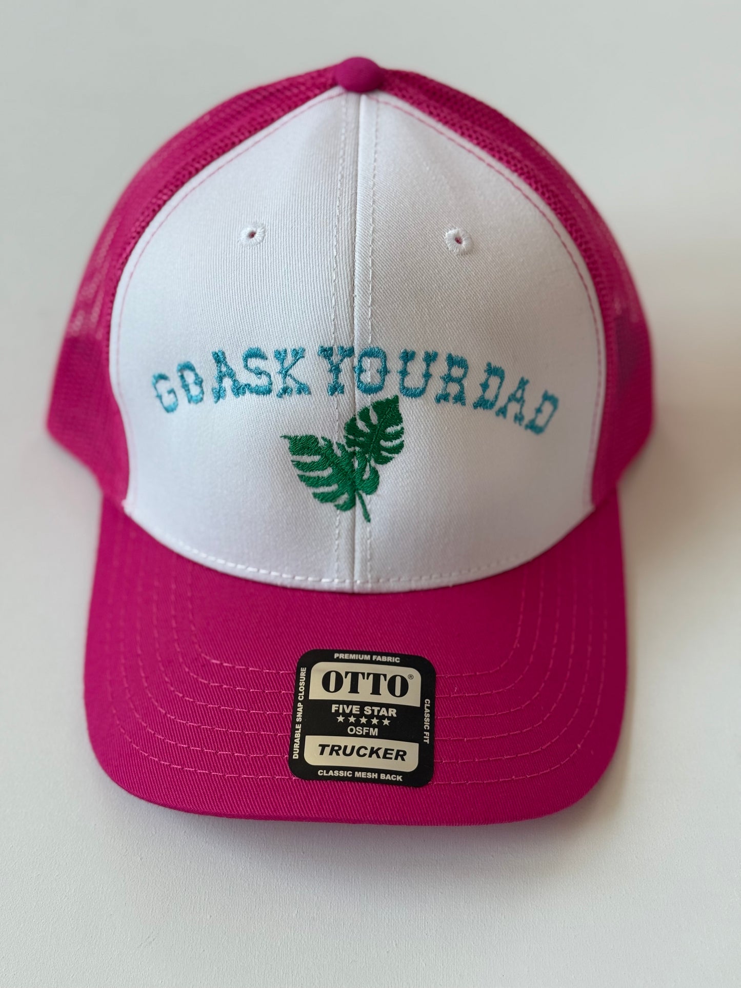 Structured 6 Panel Mid-Profile Trucker Hat