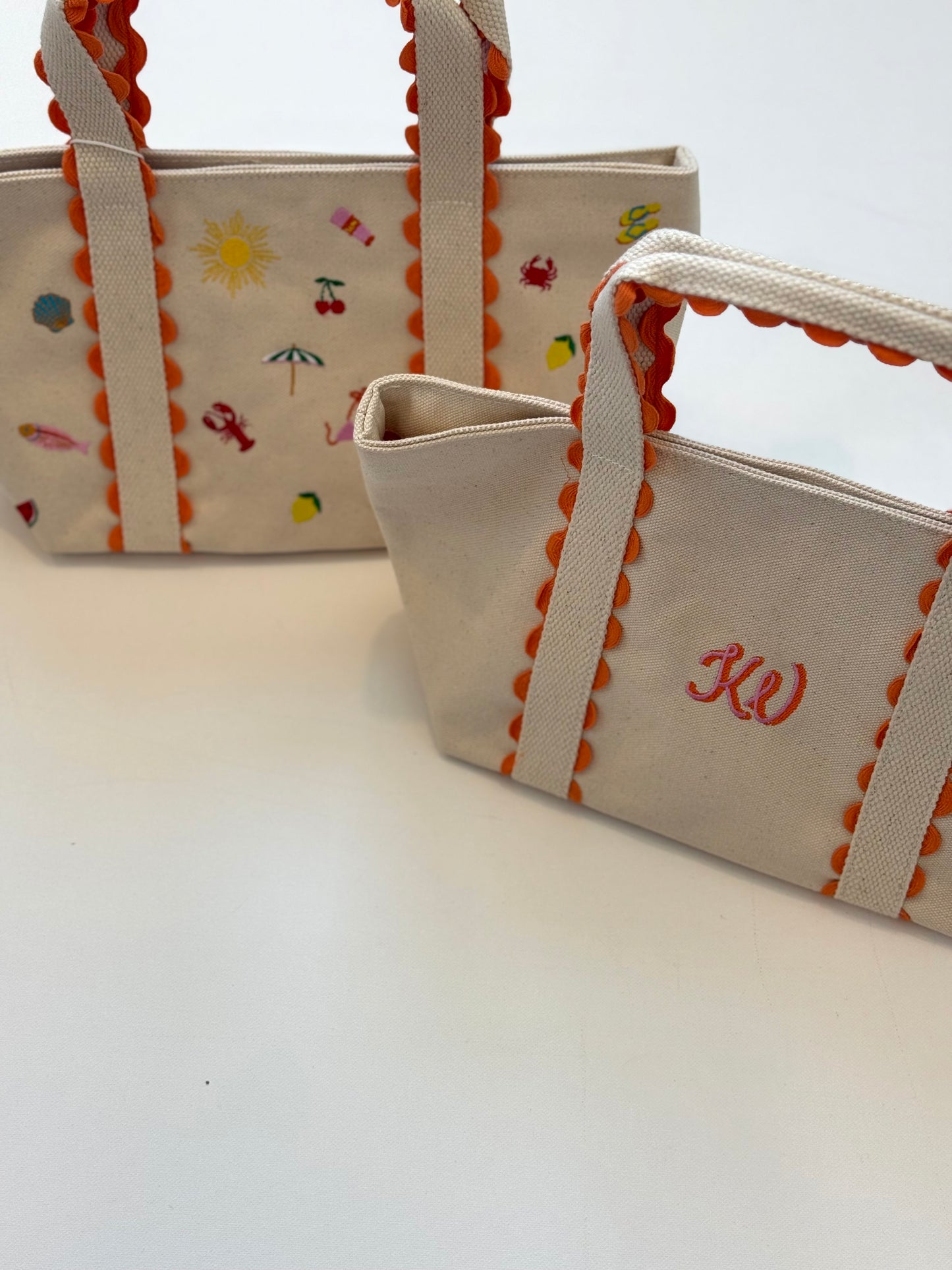 Summer Motifs Mini Tote