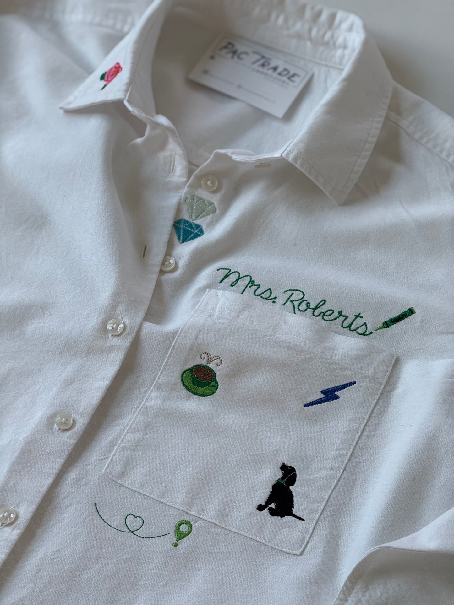 Women's M.I.Y.O.  Buttondown- Pick Your Motifs