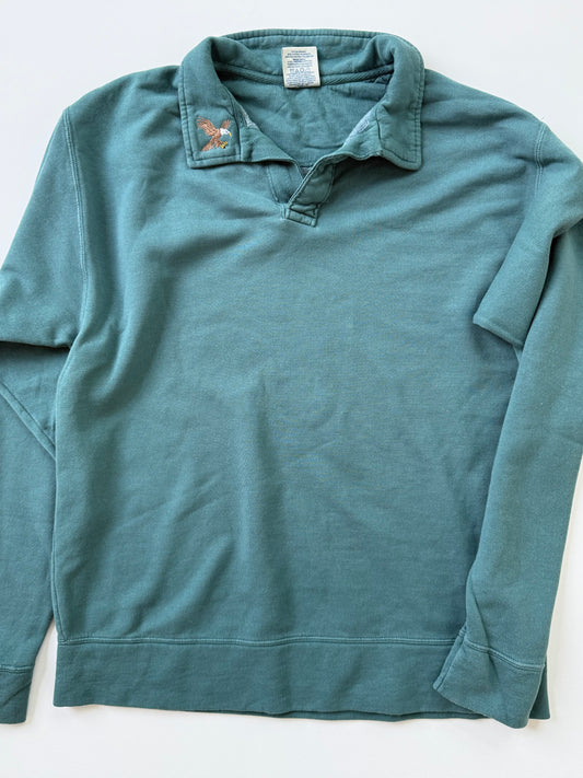 Adult Worn-In Polo Sweatshirt