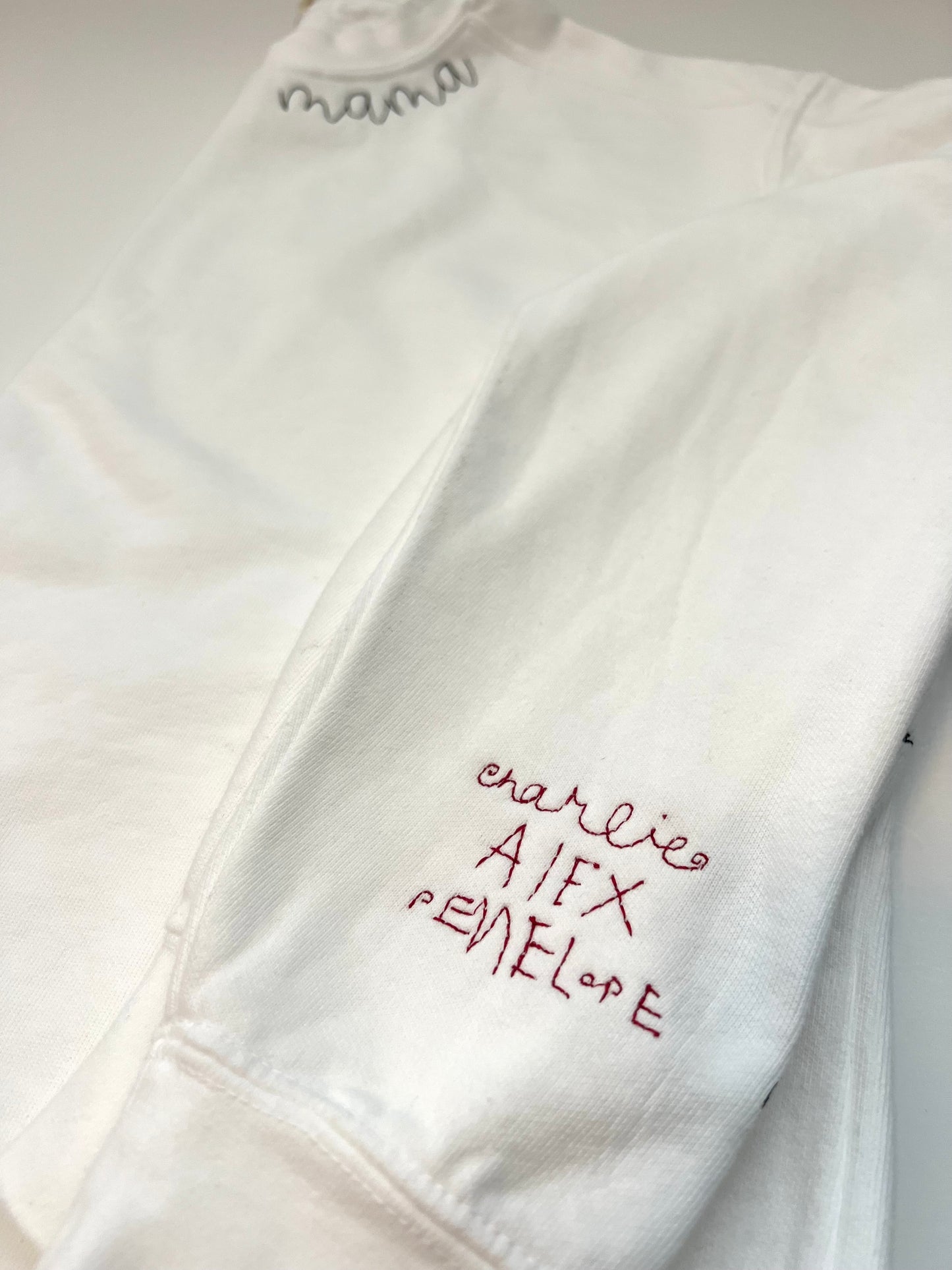 Add-On Custom Handwriting Embroidered